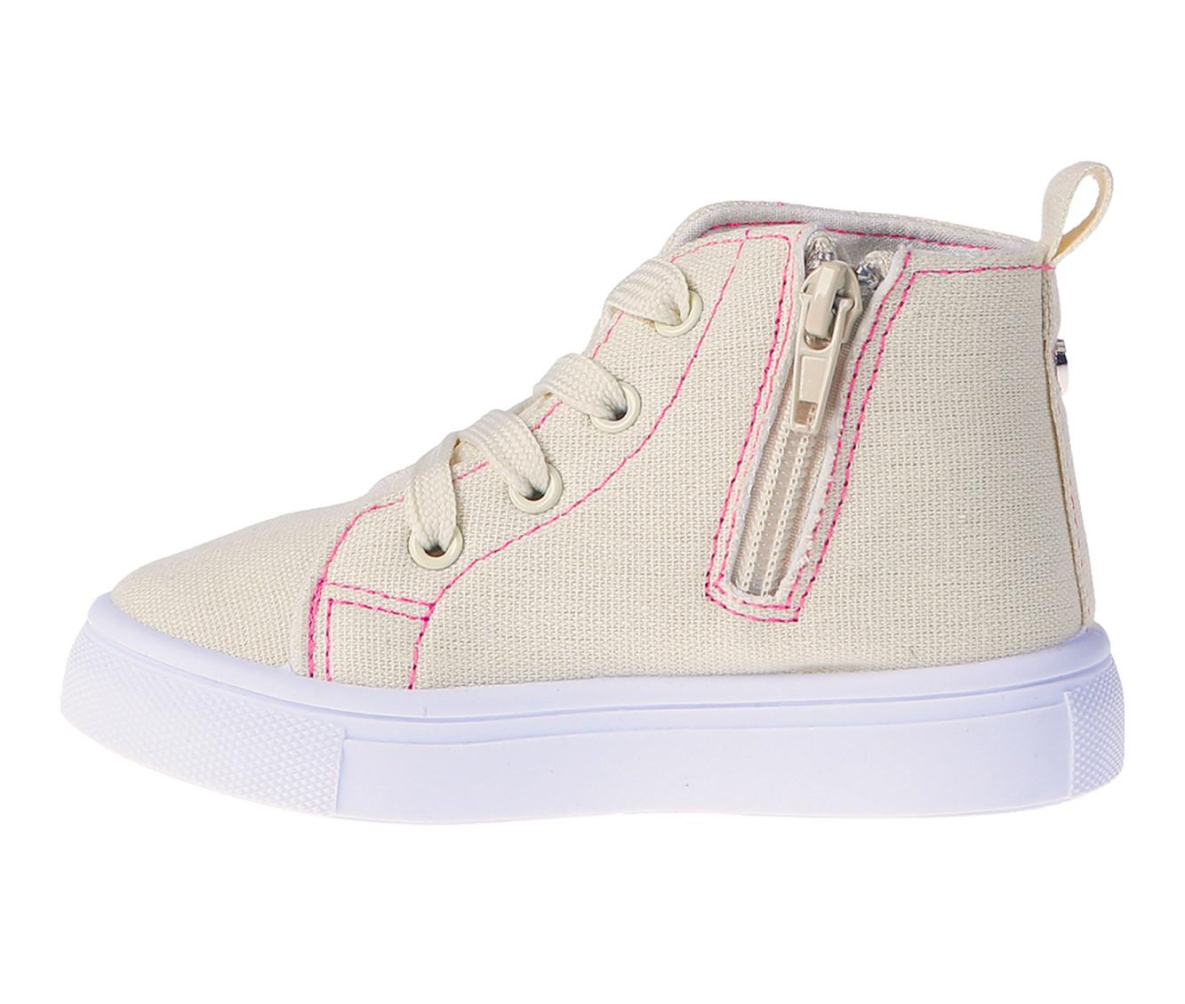 Girls' Bebe Toddler Dacee High Top Sneakers