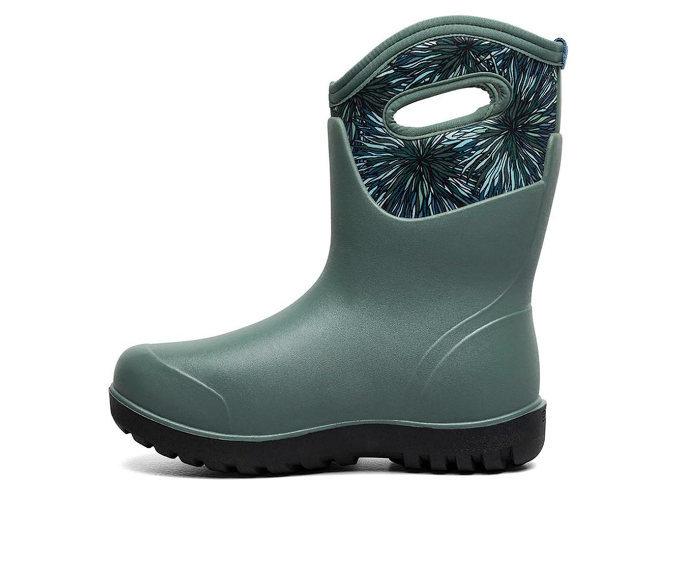 Bogs Footwear Neo Classic Mid Floral Rain Boots