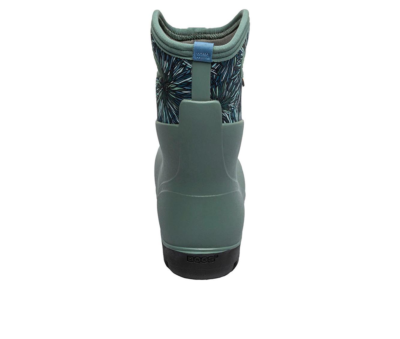 Bogs Footwear Neo Classic Mid Floral Rain Boots
