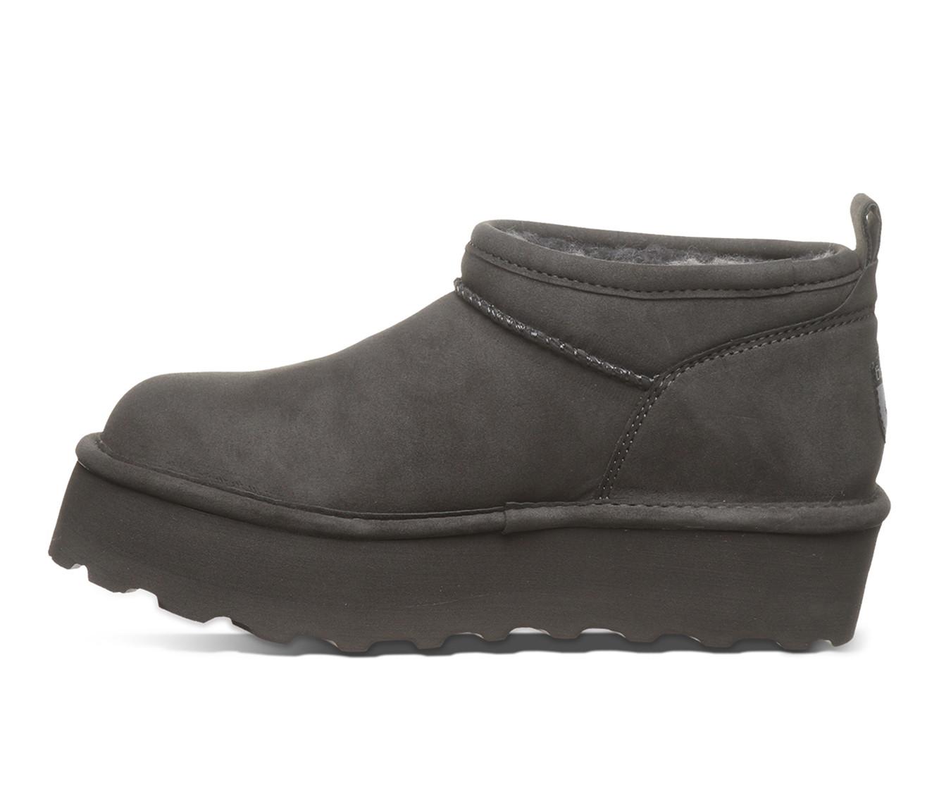 Women's Bearpaw Retro Super Short Vegan Platform Winter Booties