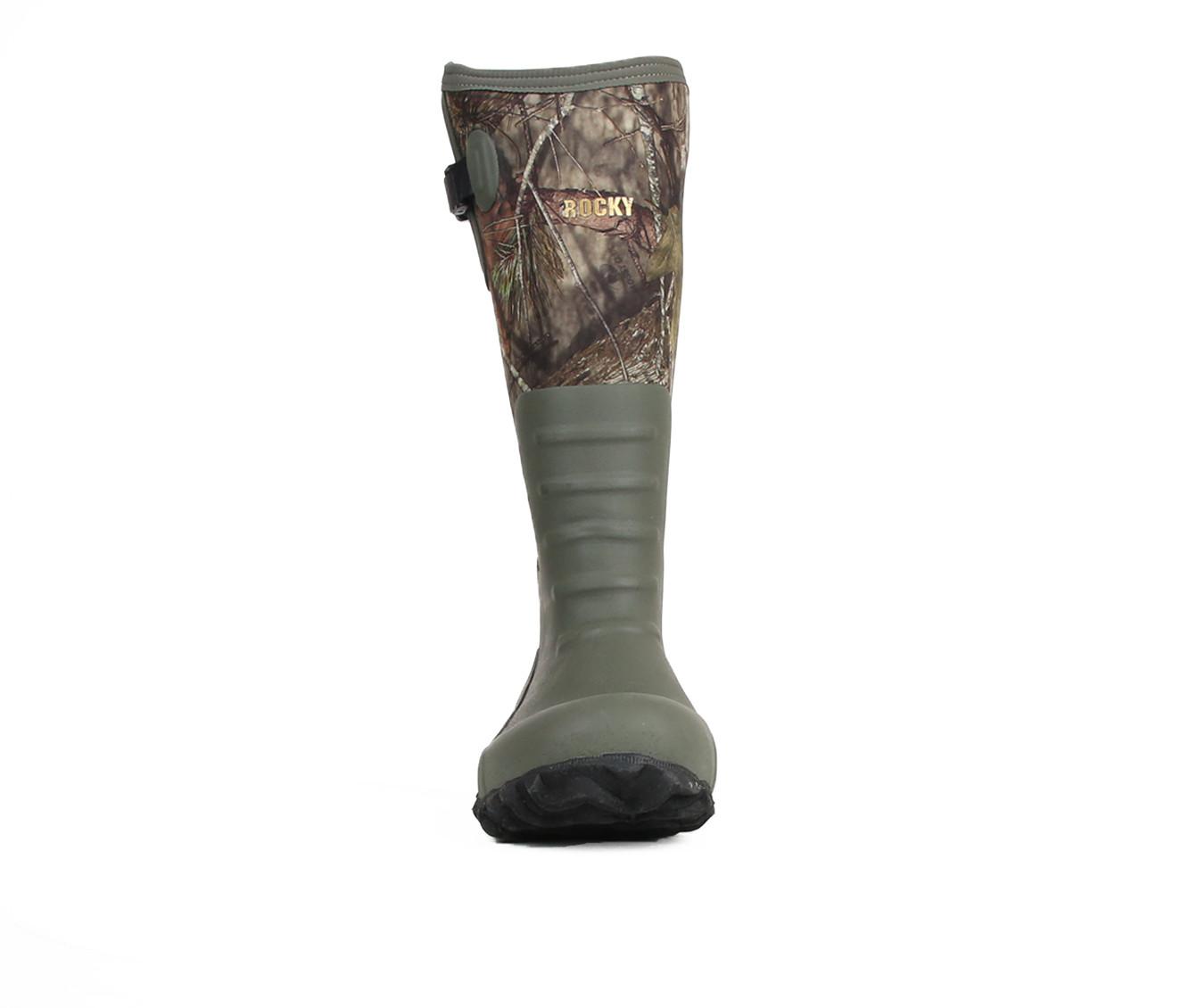 Men's Rocky Trophy Camo Pull On Insulated Boots