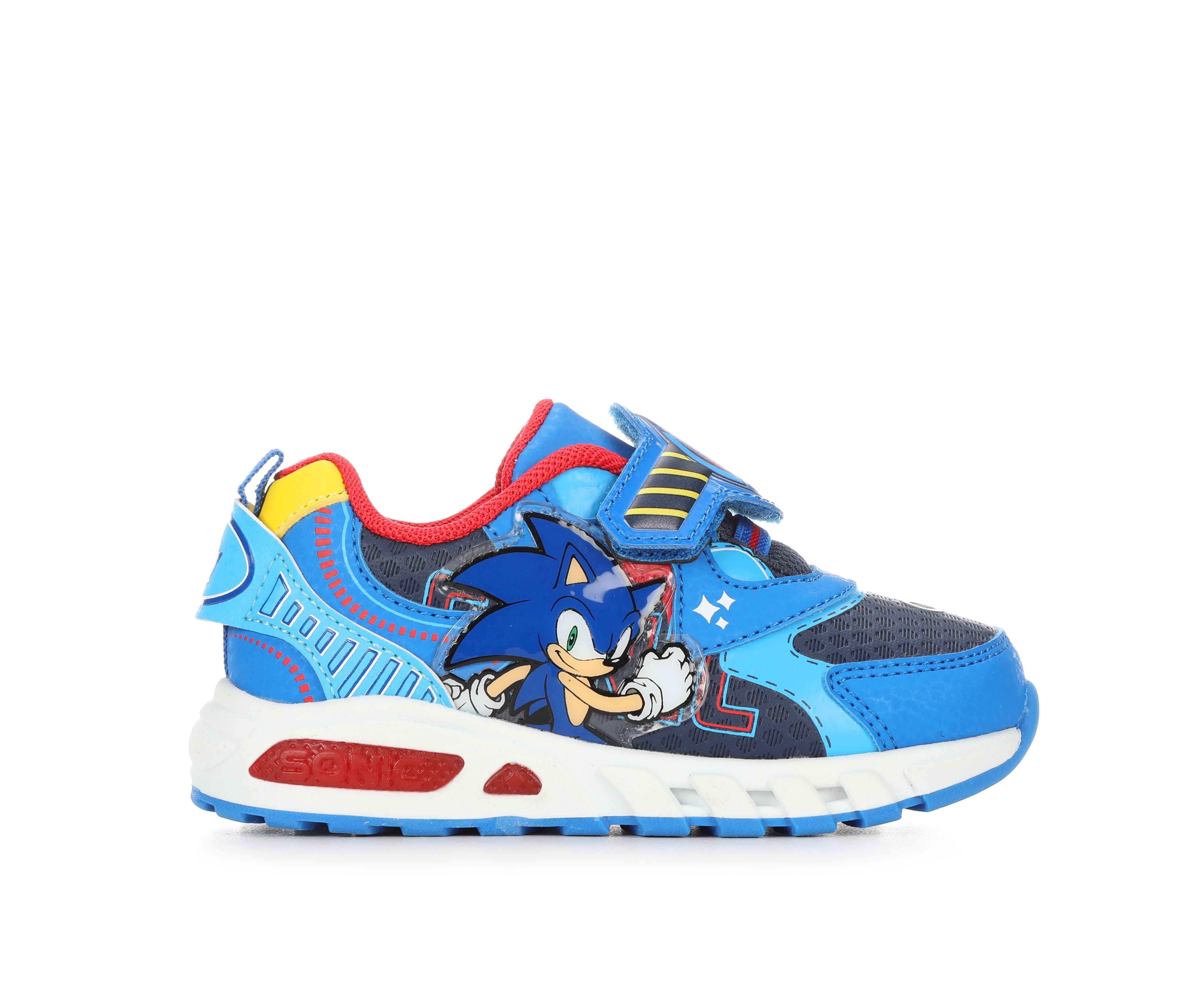 Boys' Nickelodeon Toddler & Little Kid Sonic Lighted 2 Light-Up Sneakers