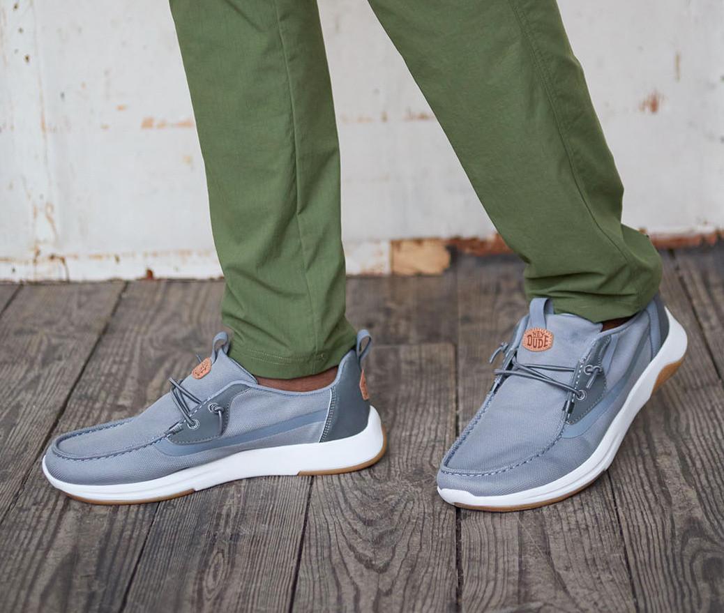 Men's HEYDUDE Wally Drift Mesh Casual Shoes