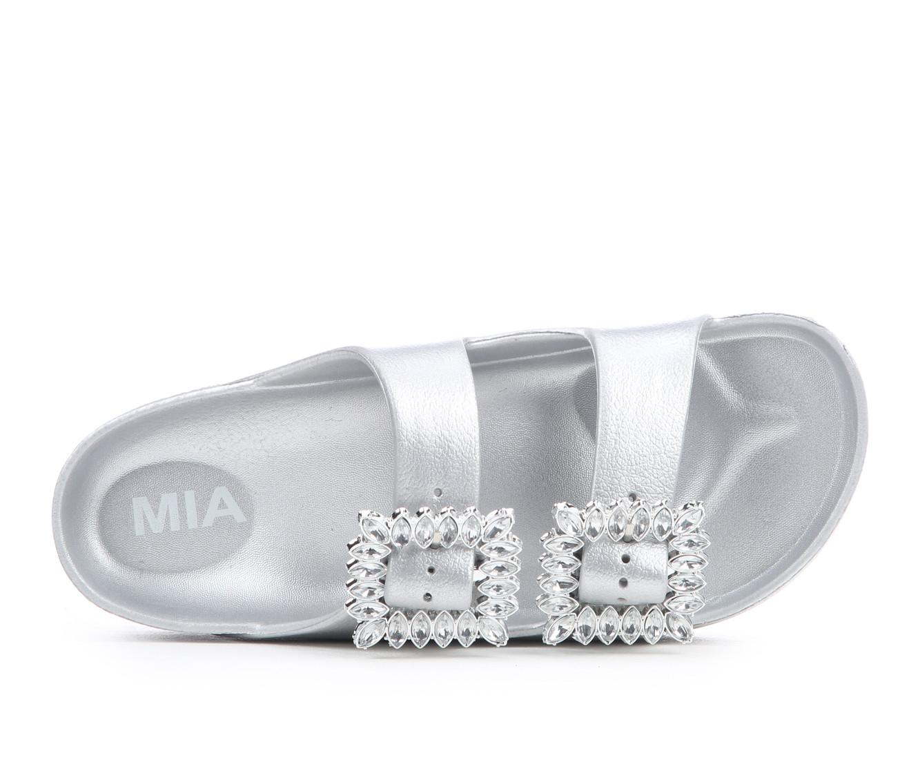 Women's MIA Kiana Rhinestone Platform Sandals