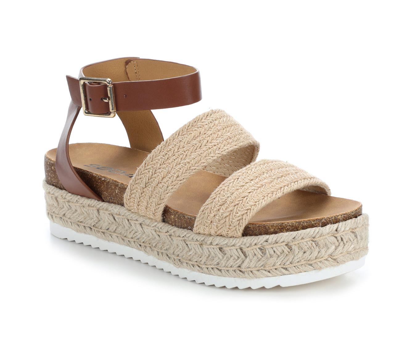 Women's Soda Bryson Wedge Sandals