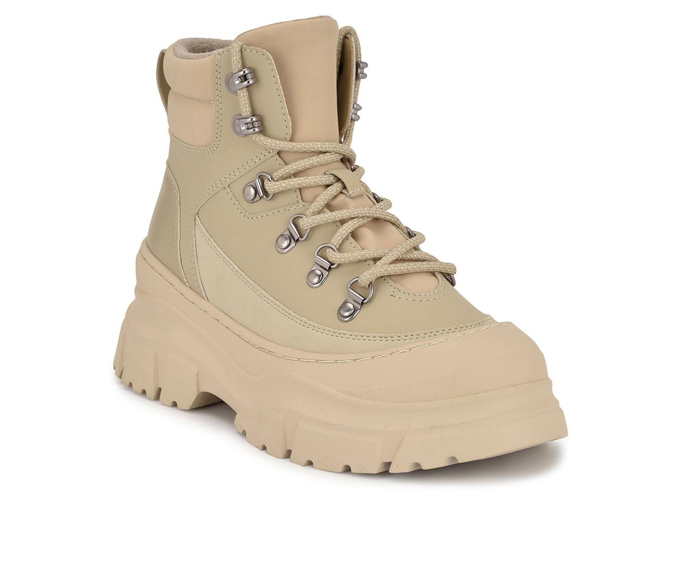 Women's Nine West Budde Combat Booties