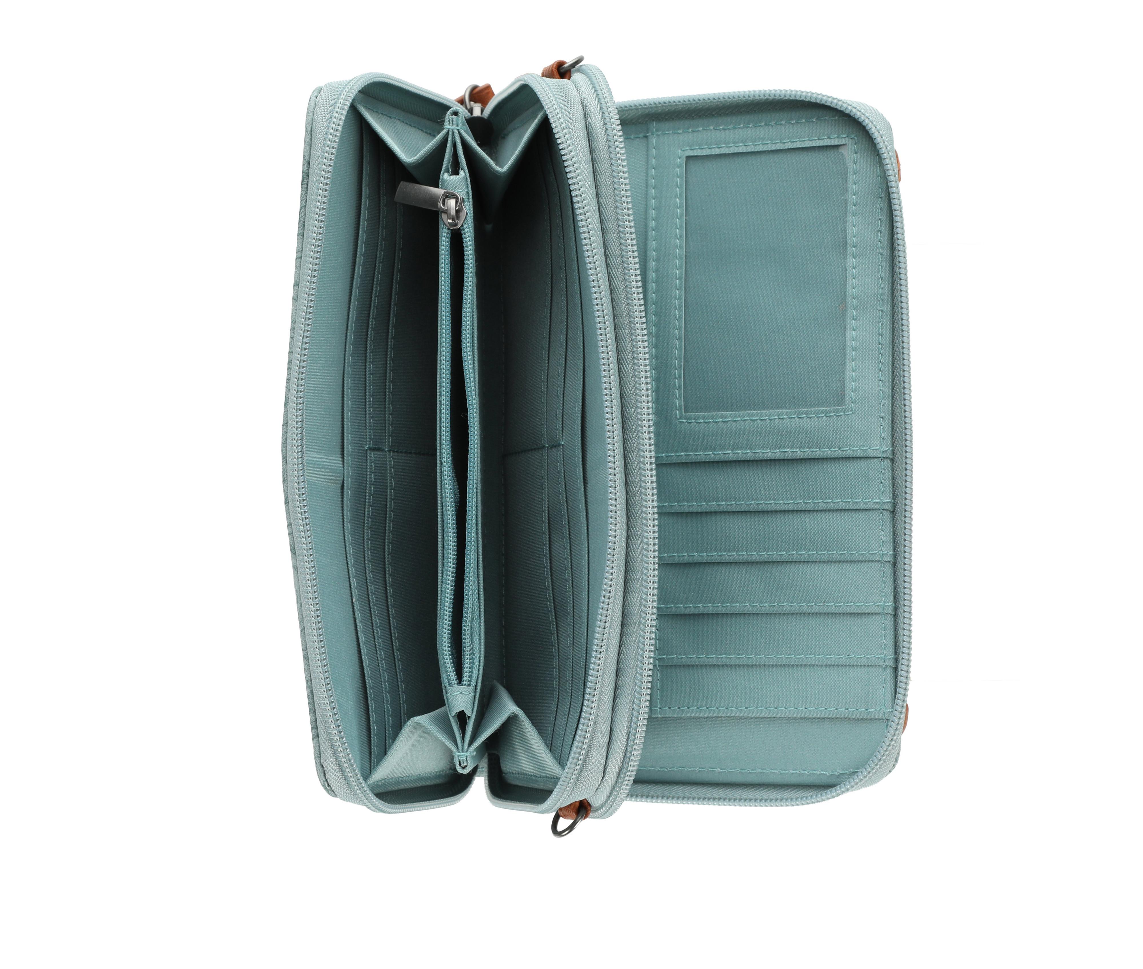 Bueno Of California Toiled Wallet on a String Crossbody Bag