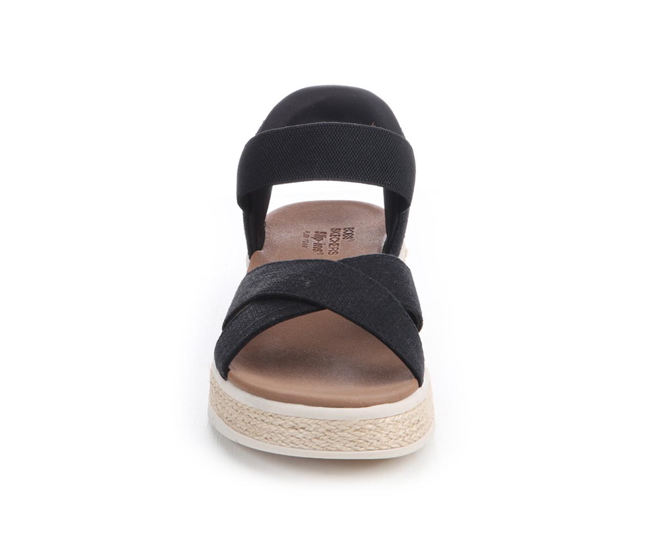 Women's BOBS 114417 Sun Ray Slip-Ins Wedge Sandals