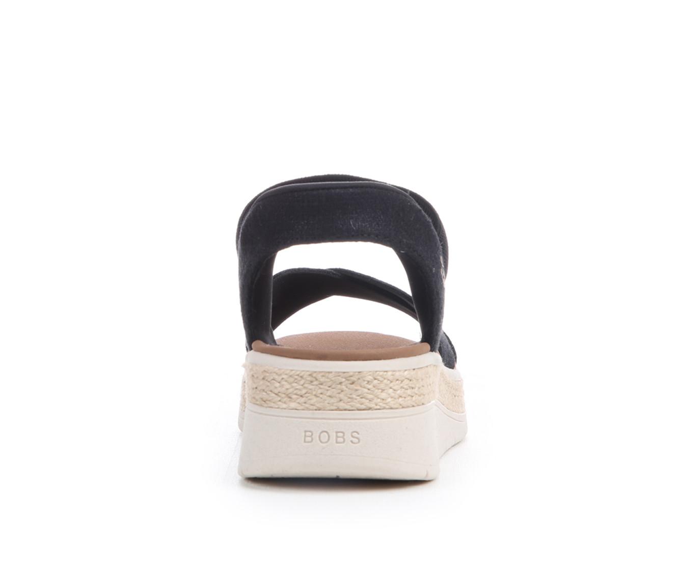 Women's BOBS 114417 Sun Ray Slip-Ins Wedge Sandals