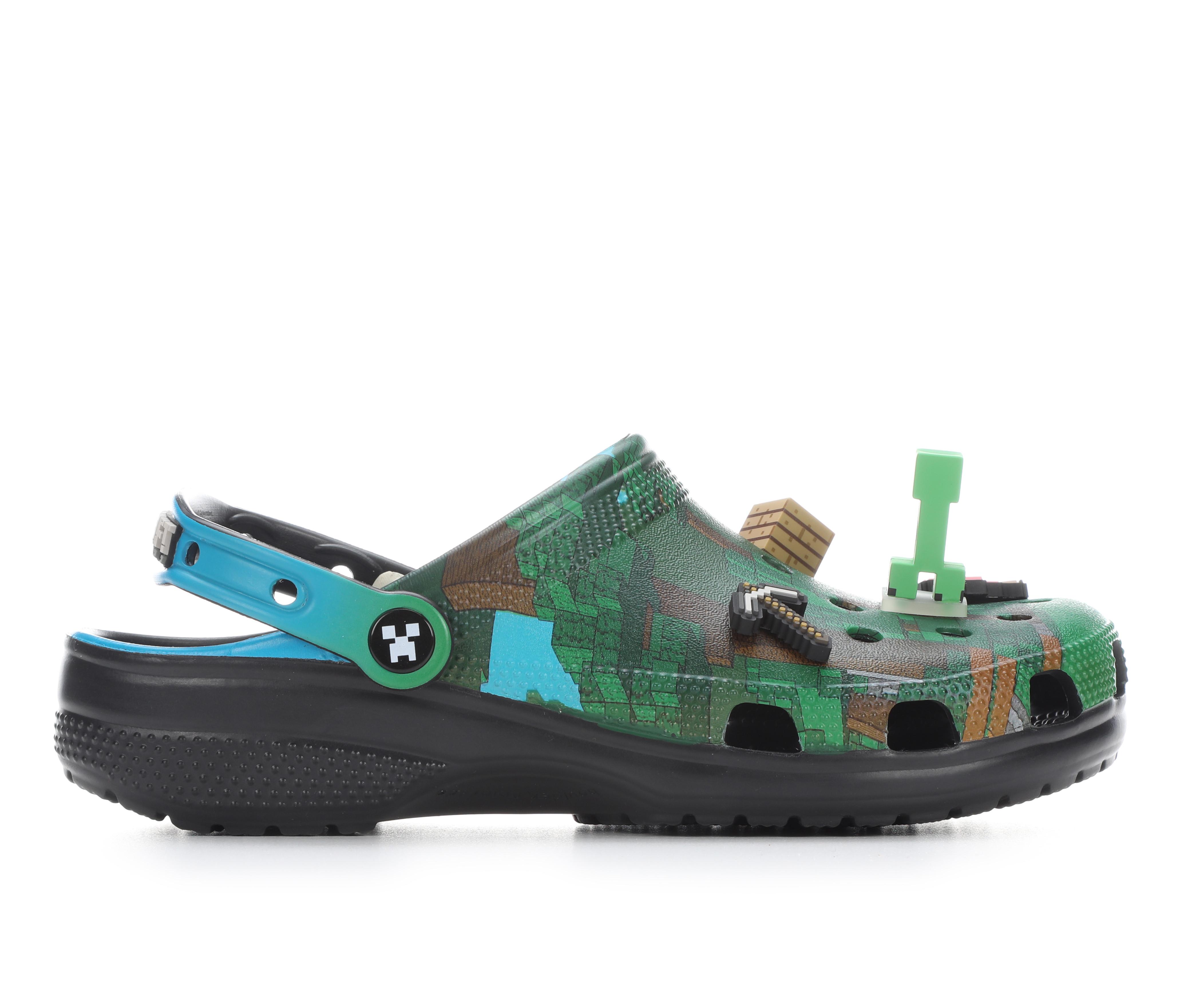 Adults' Crocs Classic Minecraft Clogs