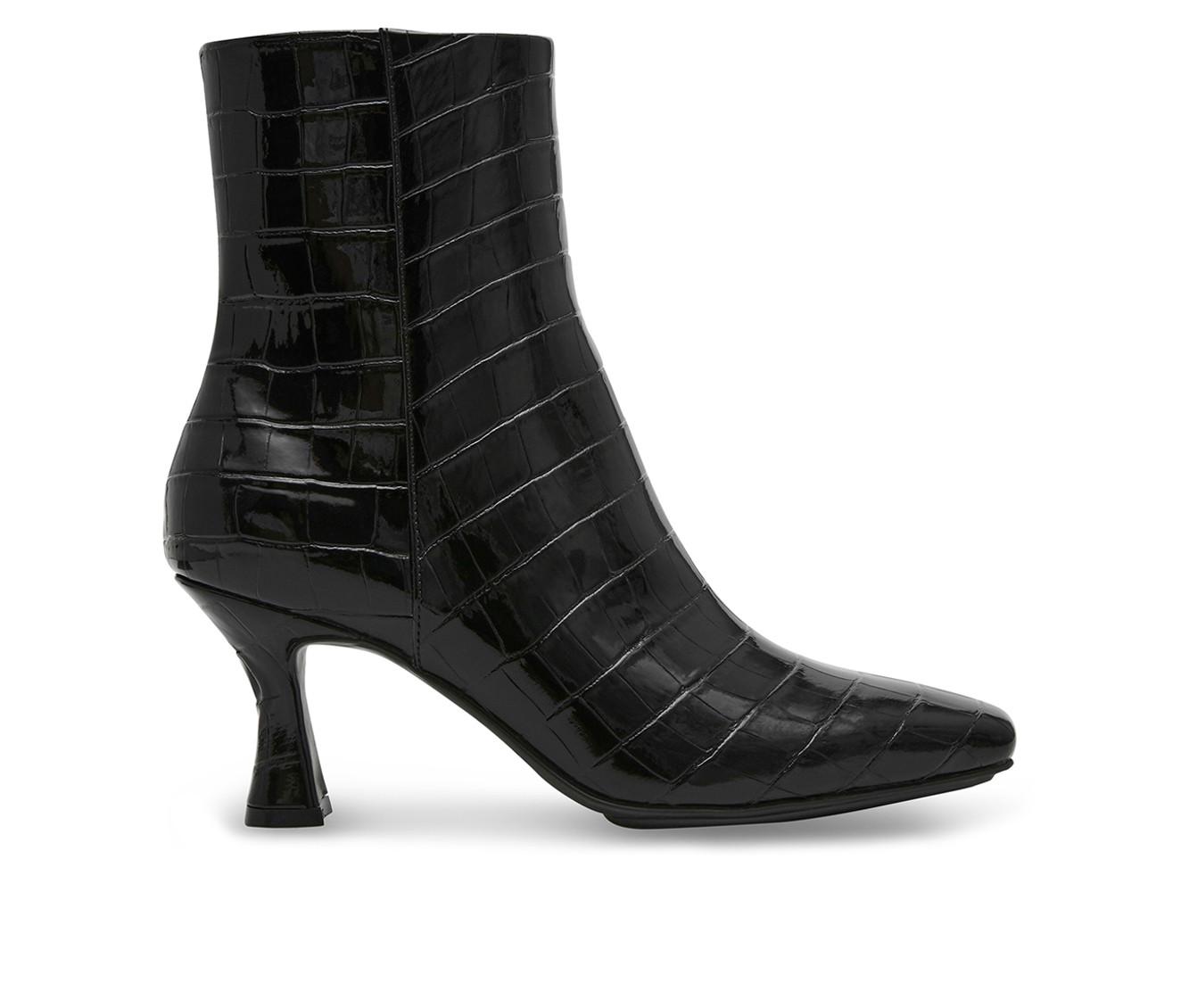Pablo Anne Klein Black Croc 8.5
