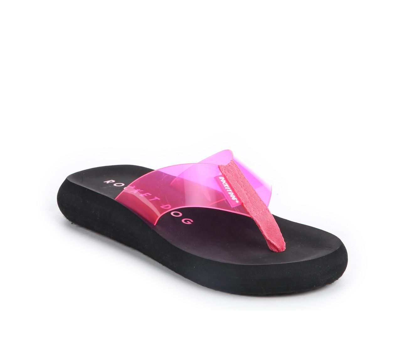 Women's Rocket Dog Sunset Lucite Flip-Flops