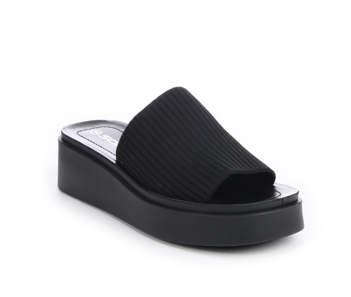 Women's Soda Farley-S Wedge Sandals