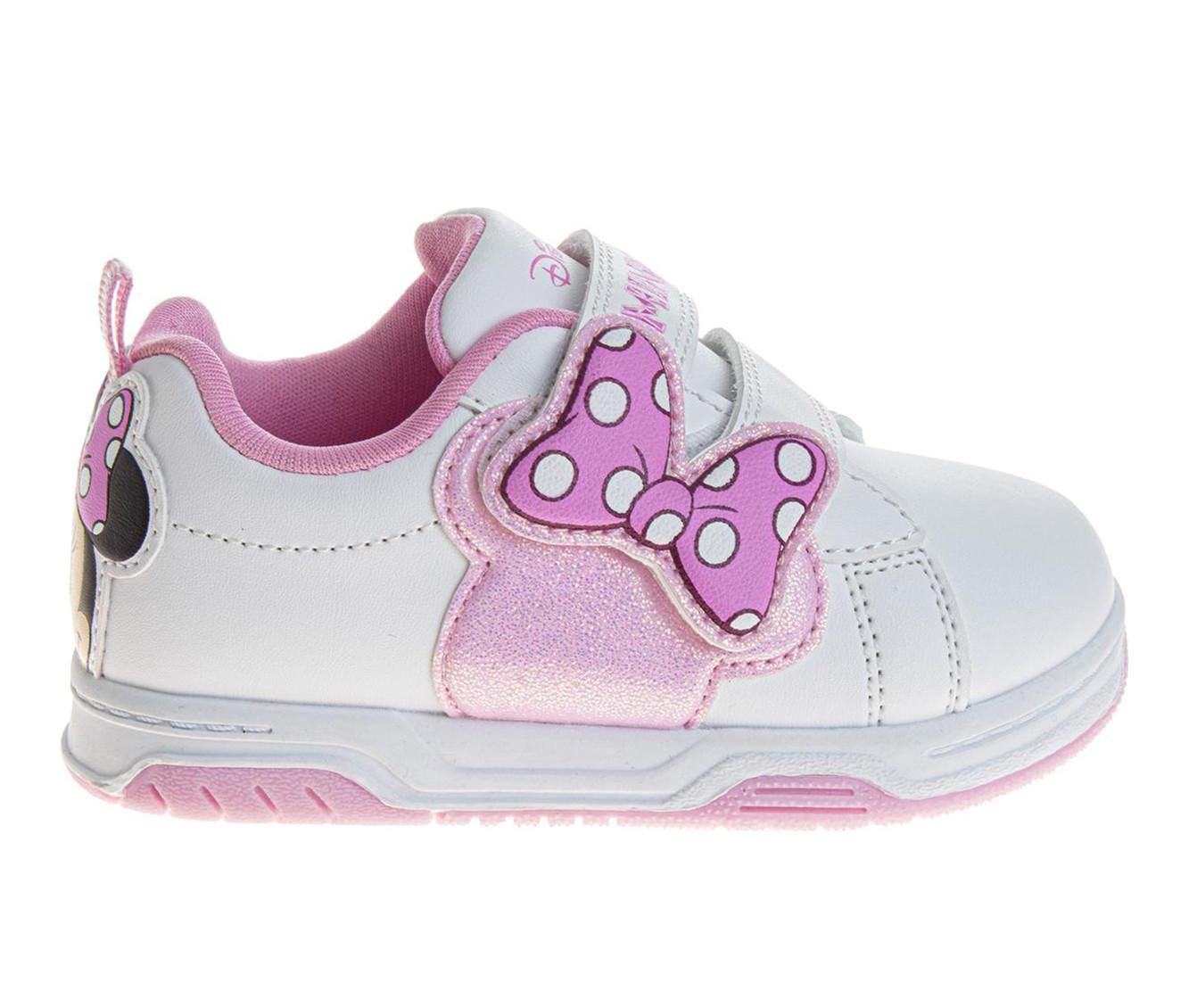 Girls' Disney Toddler Minnie Velcro Sneaker