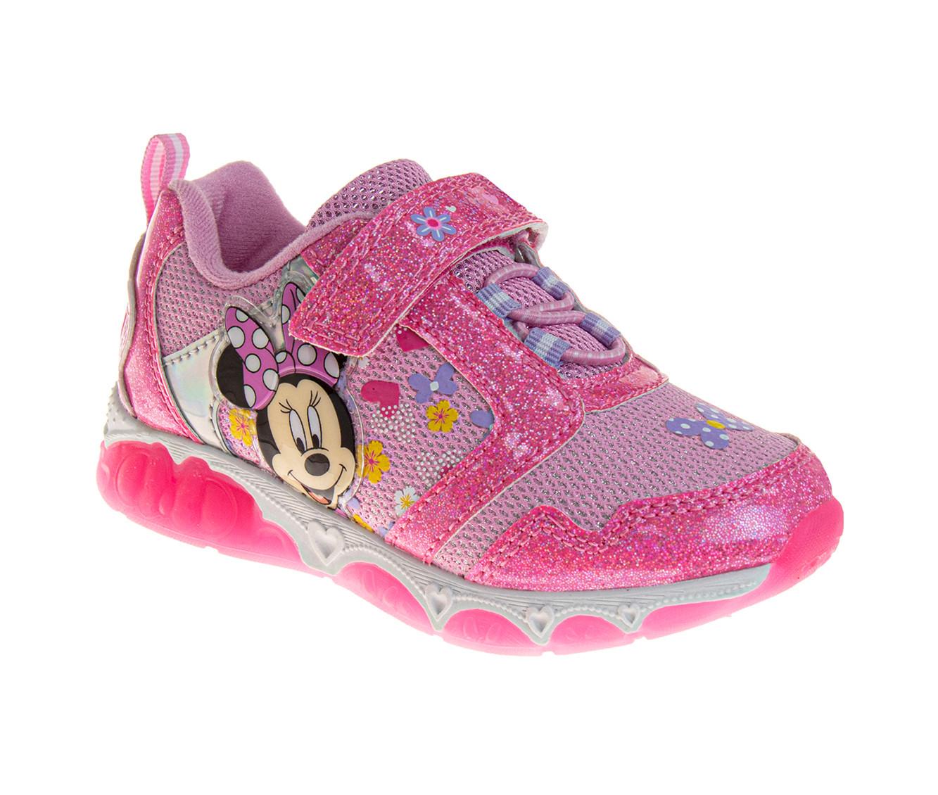 Girls' Disney Little Kid Minnie Light Up Sneakers