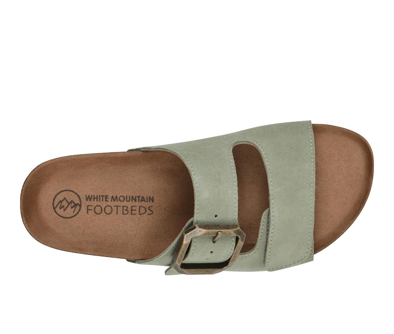 Women's White Mountain Hayloft Footbed Sandals