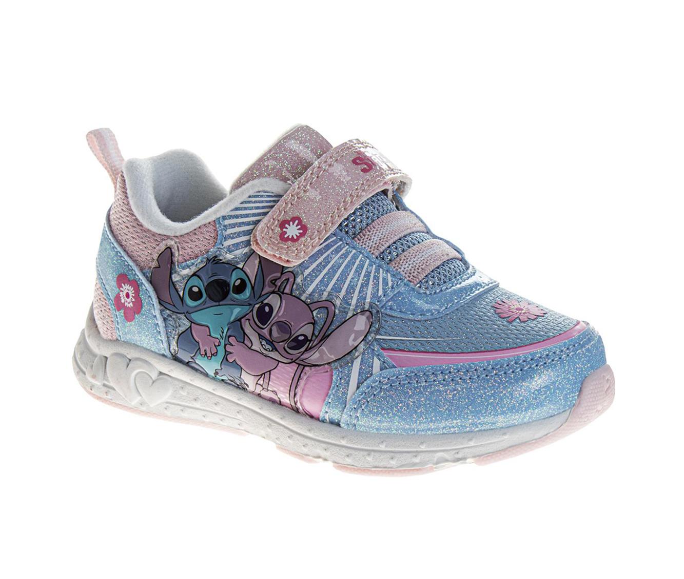 Girls' Disney Toddler Stitch & Angel Light Up Sneakers