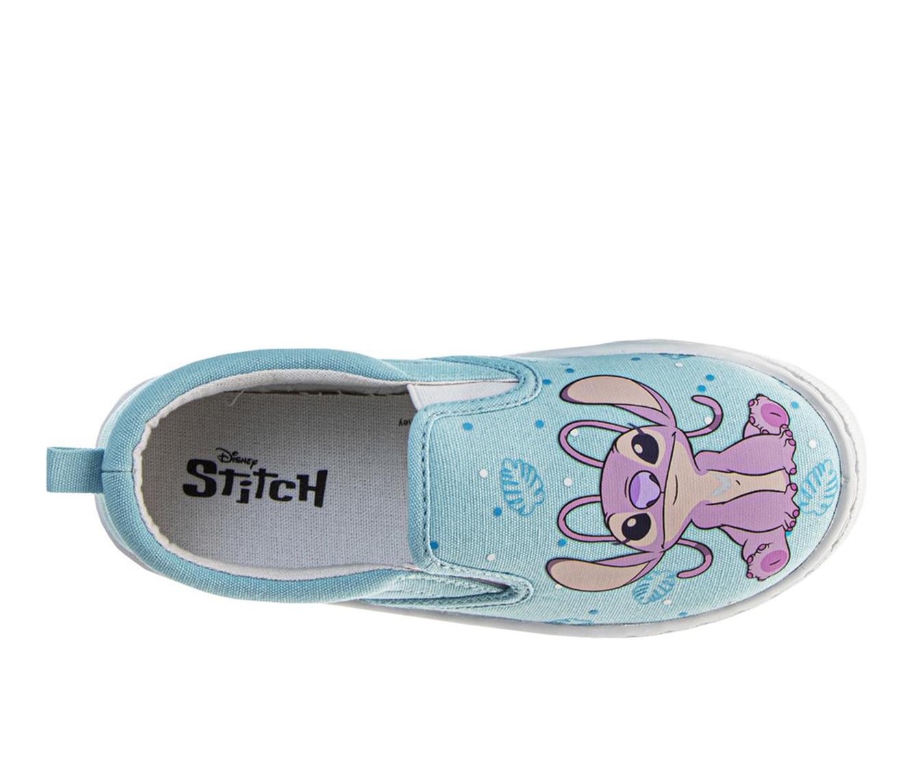 Girls' Disney Stitch Slip-On Sneakers