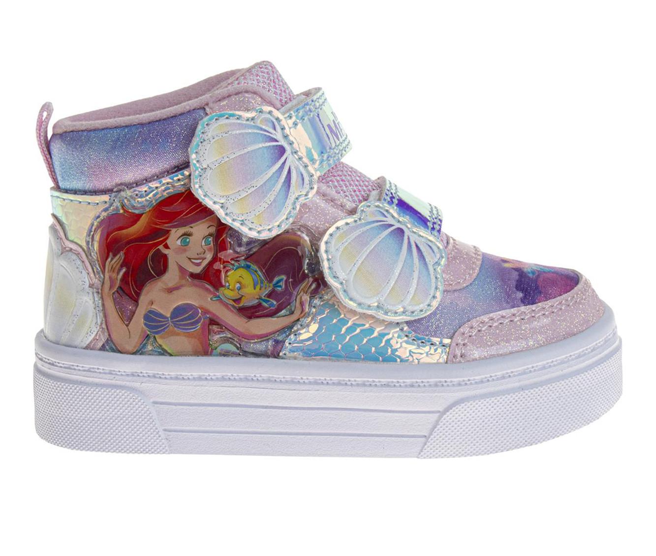 Girls' Disney Toddler Little Mermaid Hi Top Sneakers