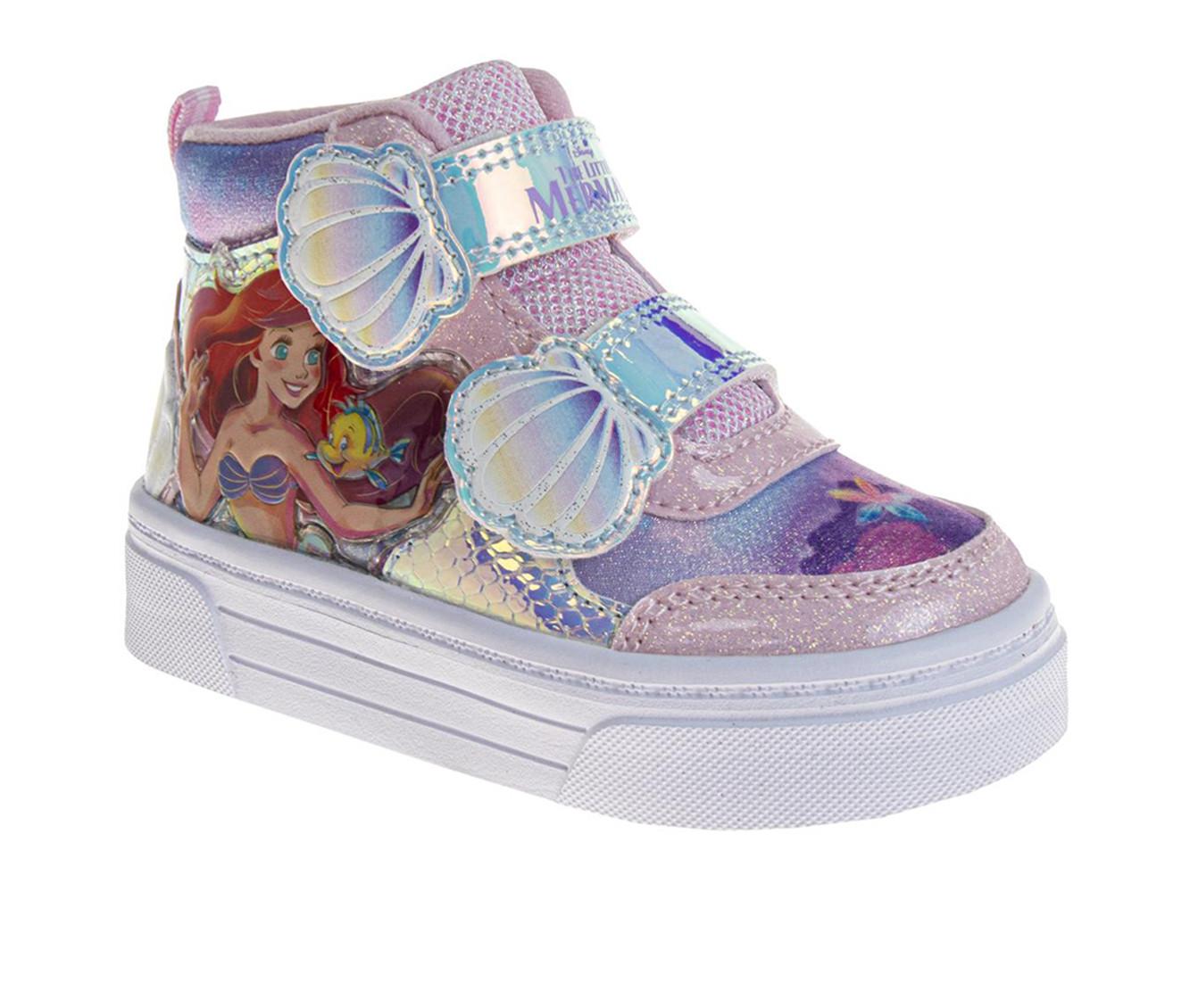 Girls' Disney Toddler Little Mermaid Hi Top Sneakers