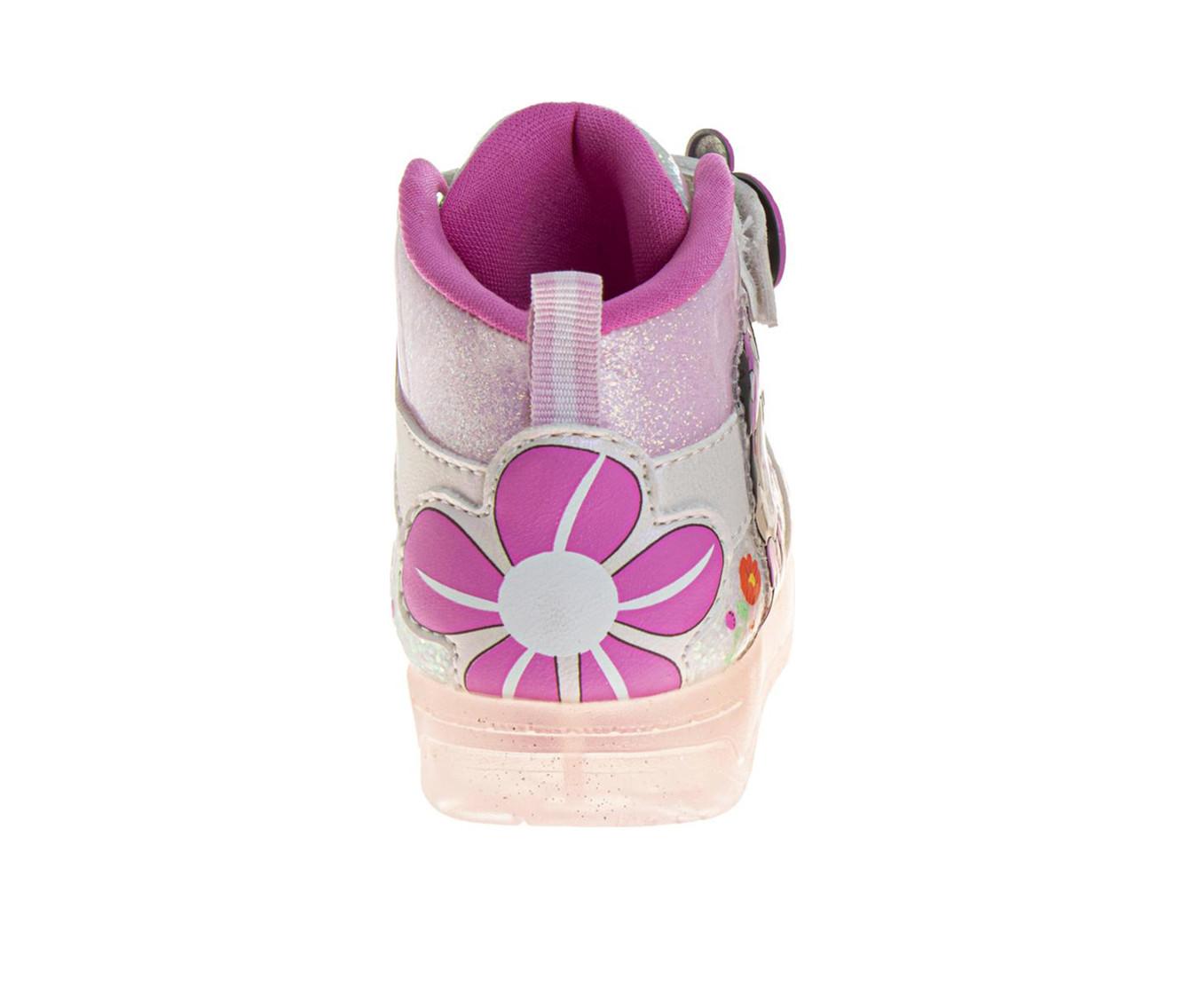 Girls' Disney Toddler Minnie Mouse Flower Hi-Top Sneakers