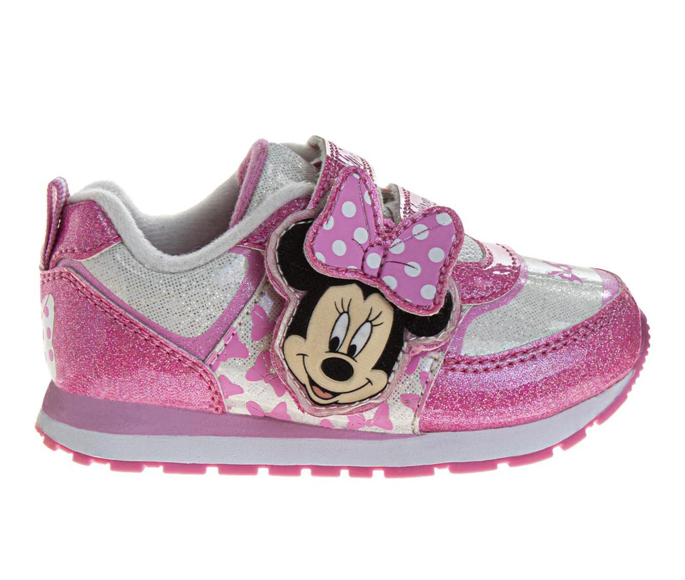 Girls' Disney Toddle Minnie Mouse Light Up Sneakers