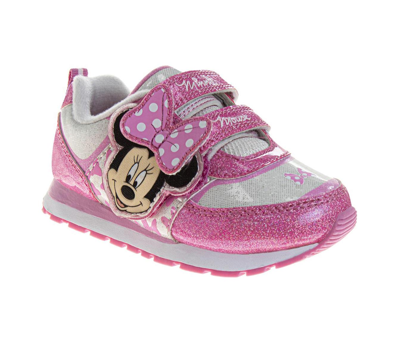 Girls' Disney Toddle Minnie Mouse Light Up Sneakers