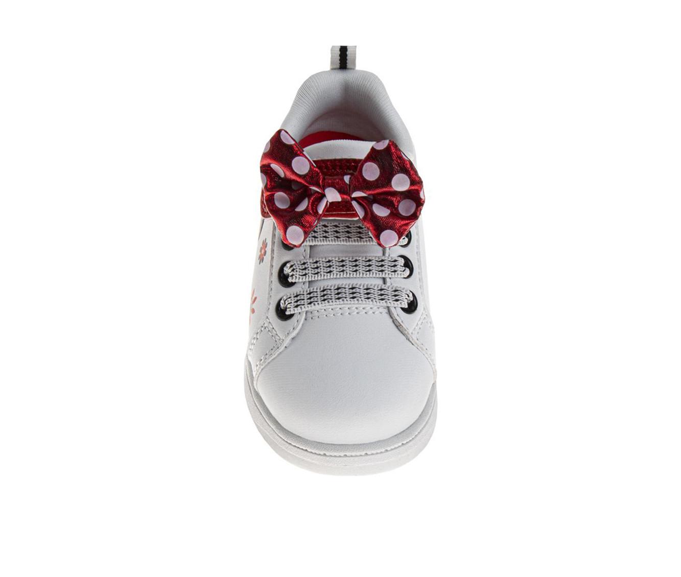 Girls' Disney Toddler Minnie Mouse Dots & Bow Sneakers