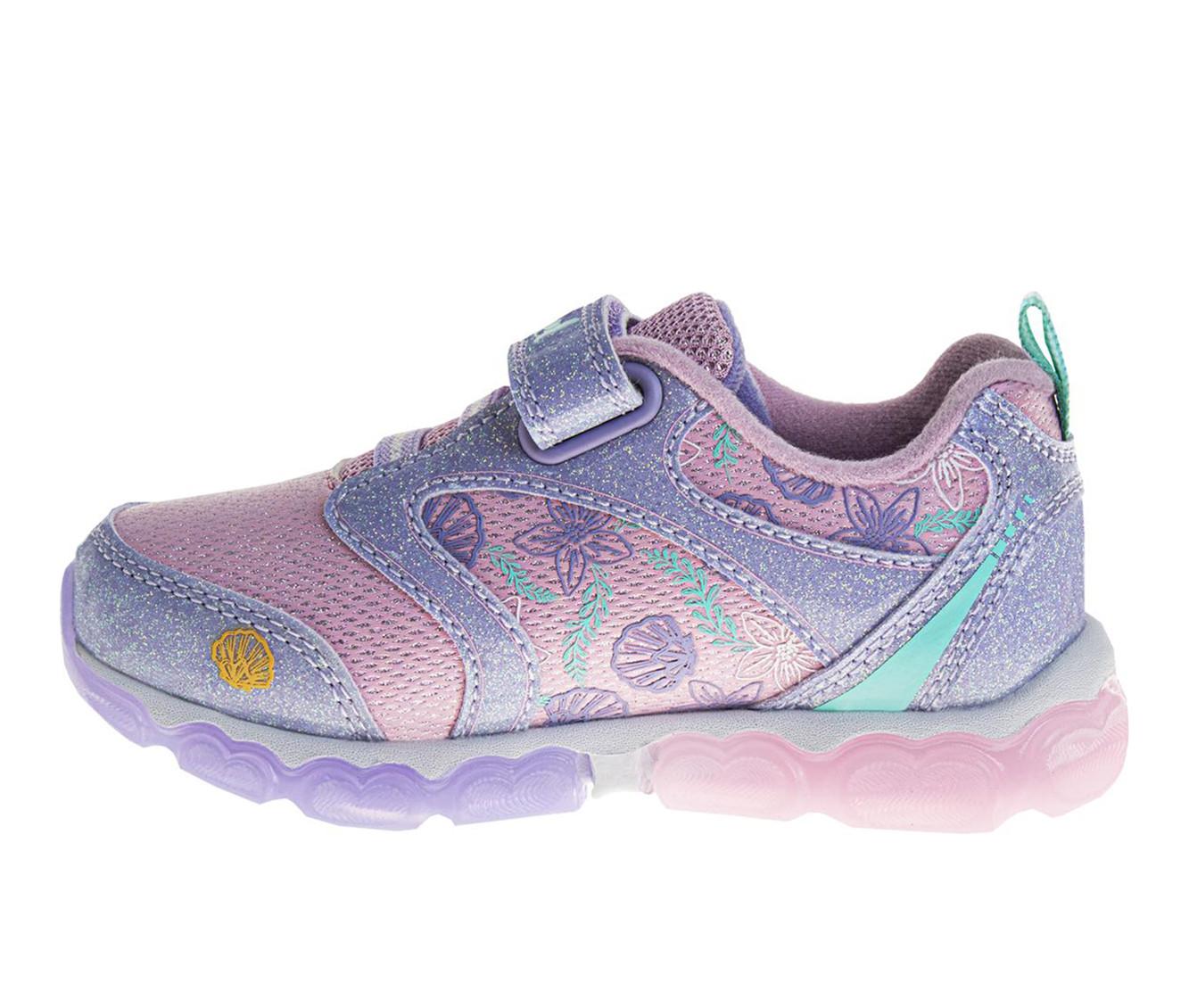 Girls' Disney Toddler Little Mermaid Light Up Sneakers