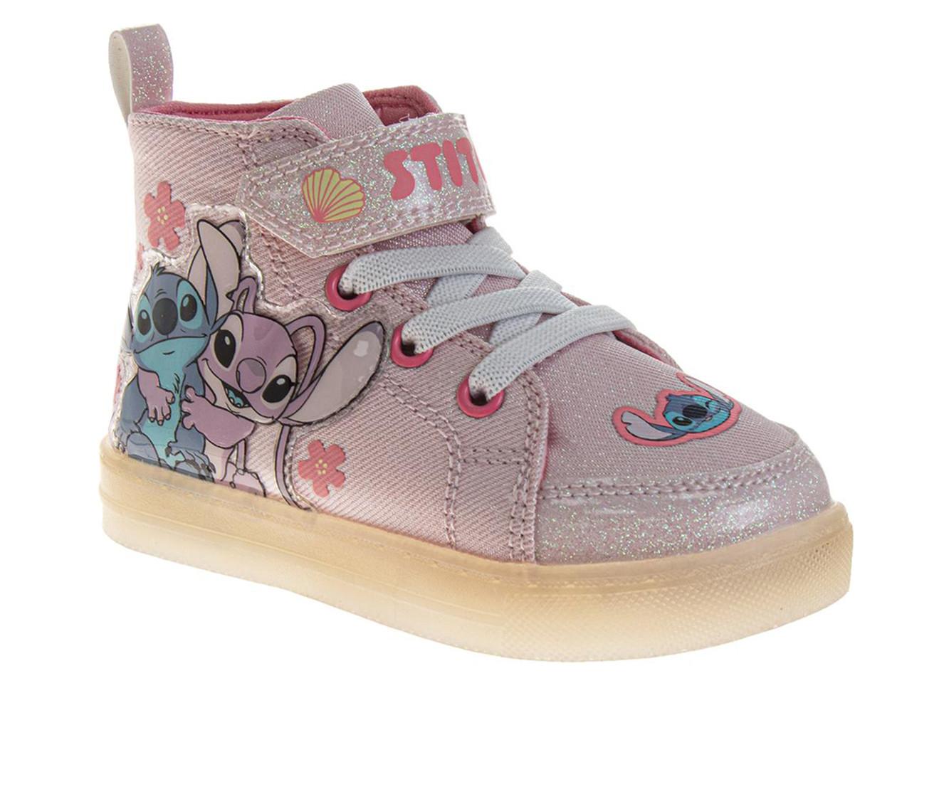 Girls' Disney Toddler Stitch Hi Light Up Sneakers