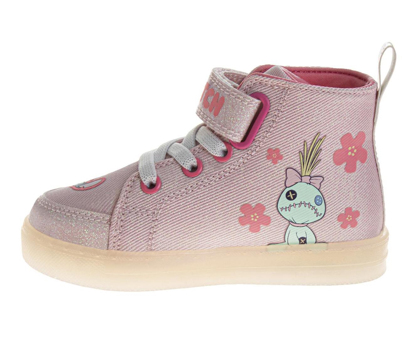 Girls' Disney Toddler Stitch Hi Light Up Sneakers