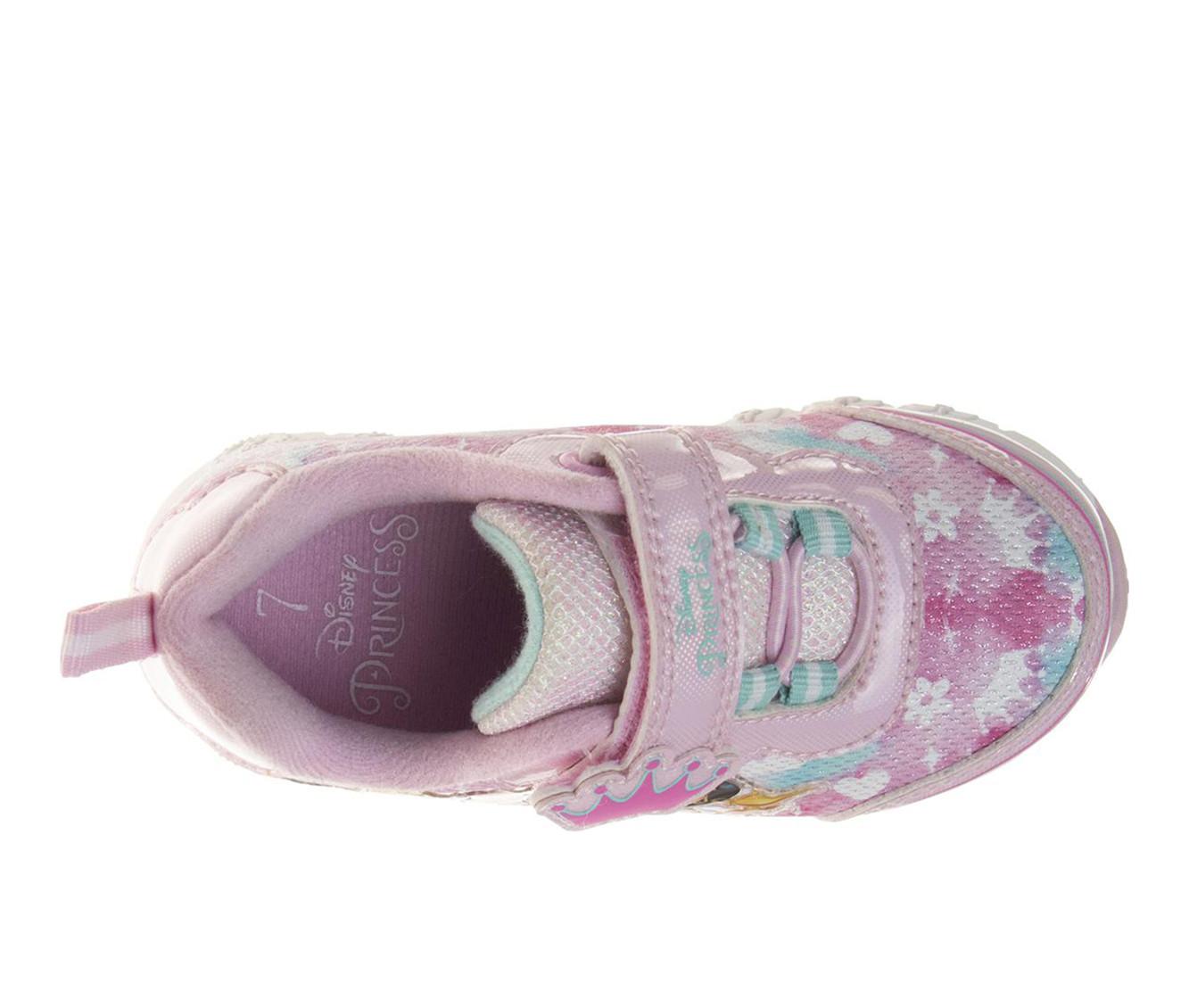 Girls Disney Toddler Princess Light Up Sneakers Shoe Station