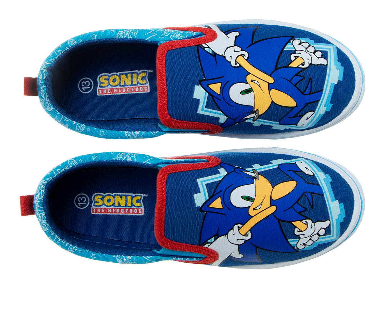 Nickelodeon Sonic Slip On 11-4 Sandals