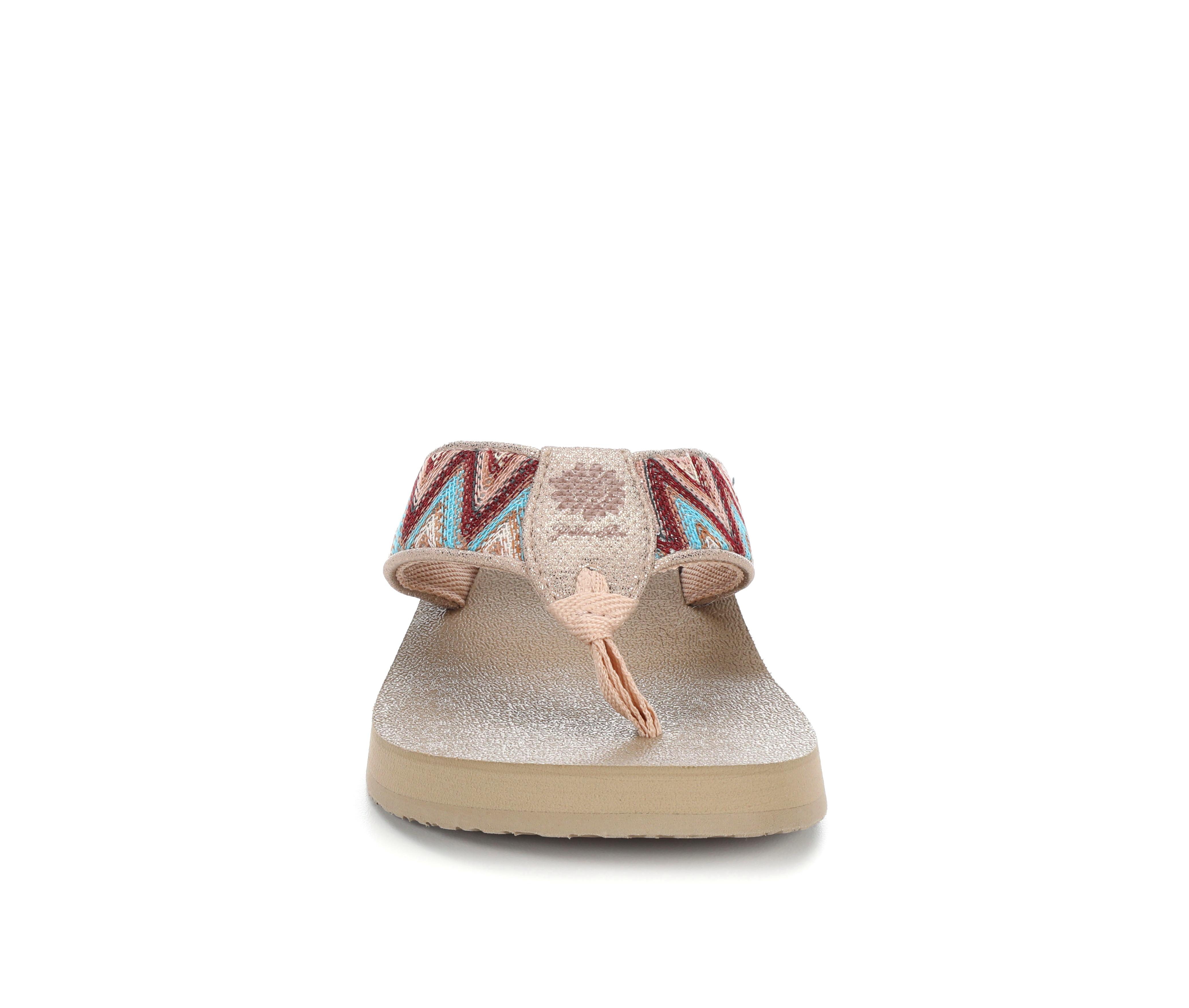 Women's Yellow Box Naria Flip-Flops