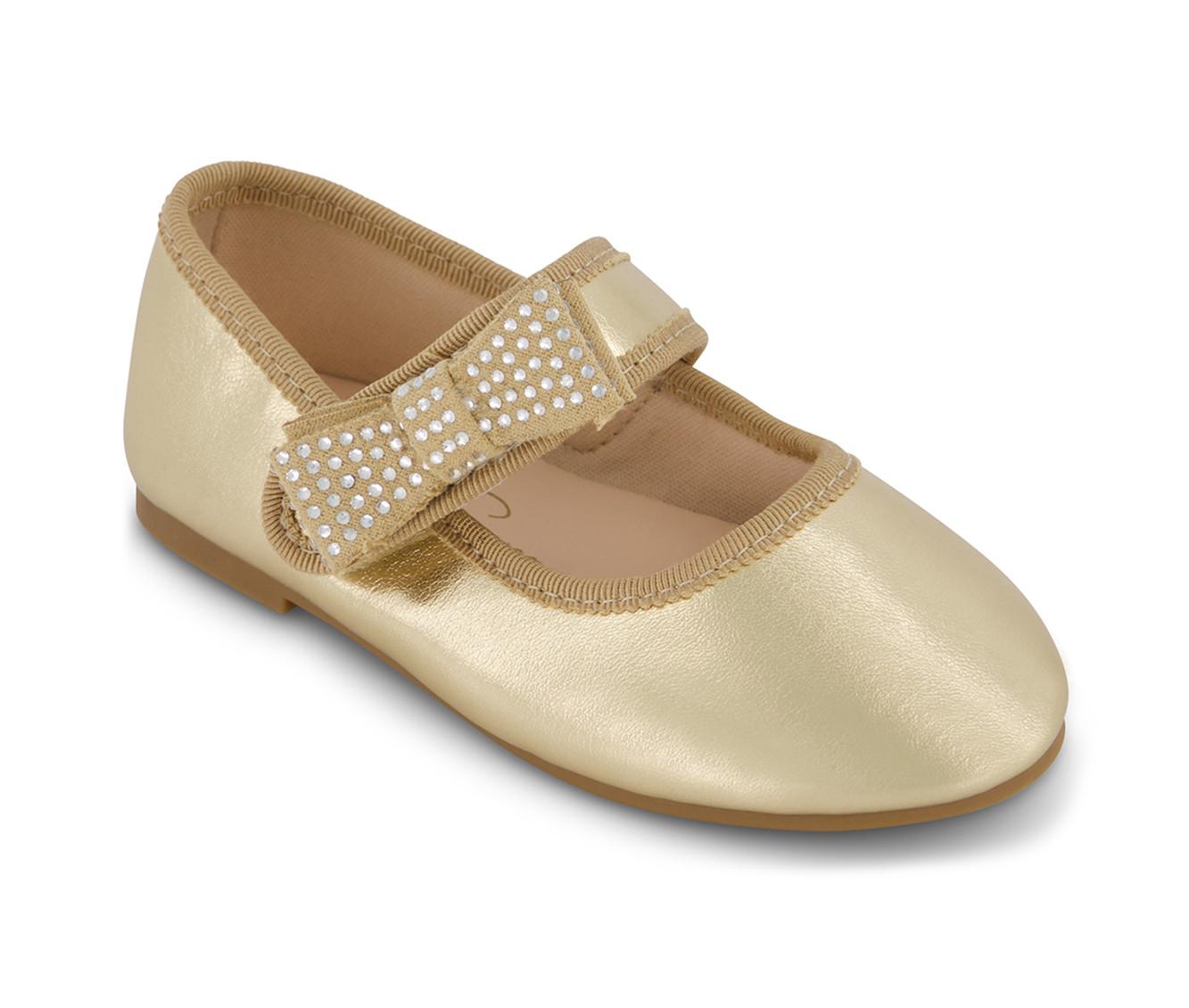 Girls' Jessica Simpson Toddler Amy Crystal Shoes