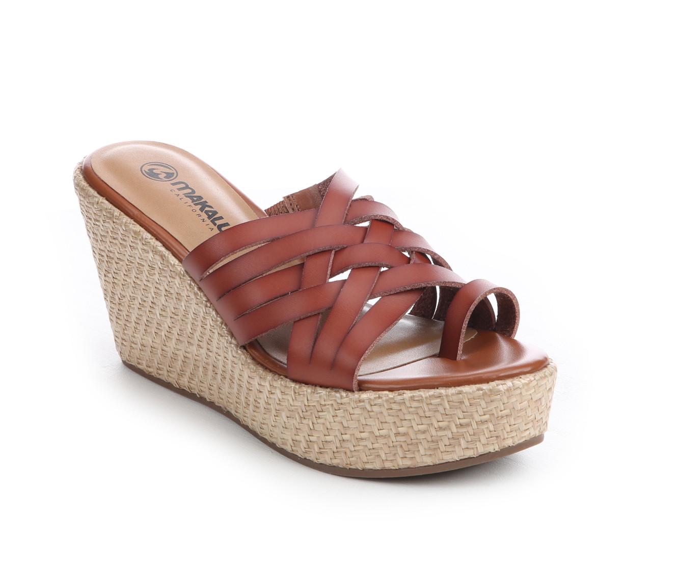 Women's Makalu Coral Platform Wedge Sandals