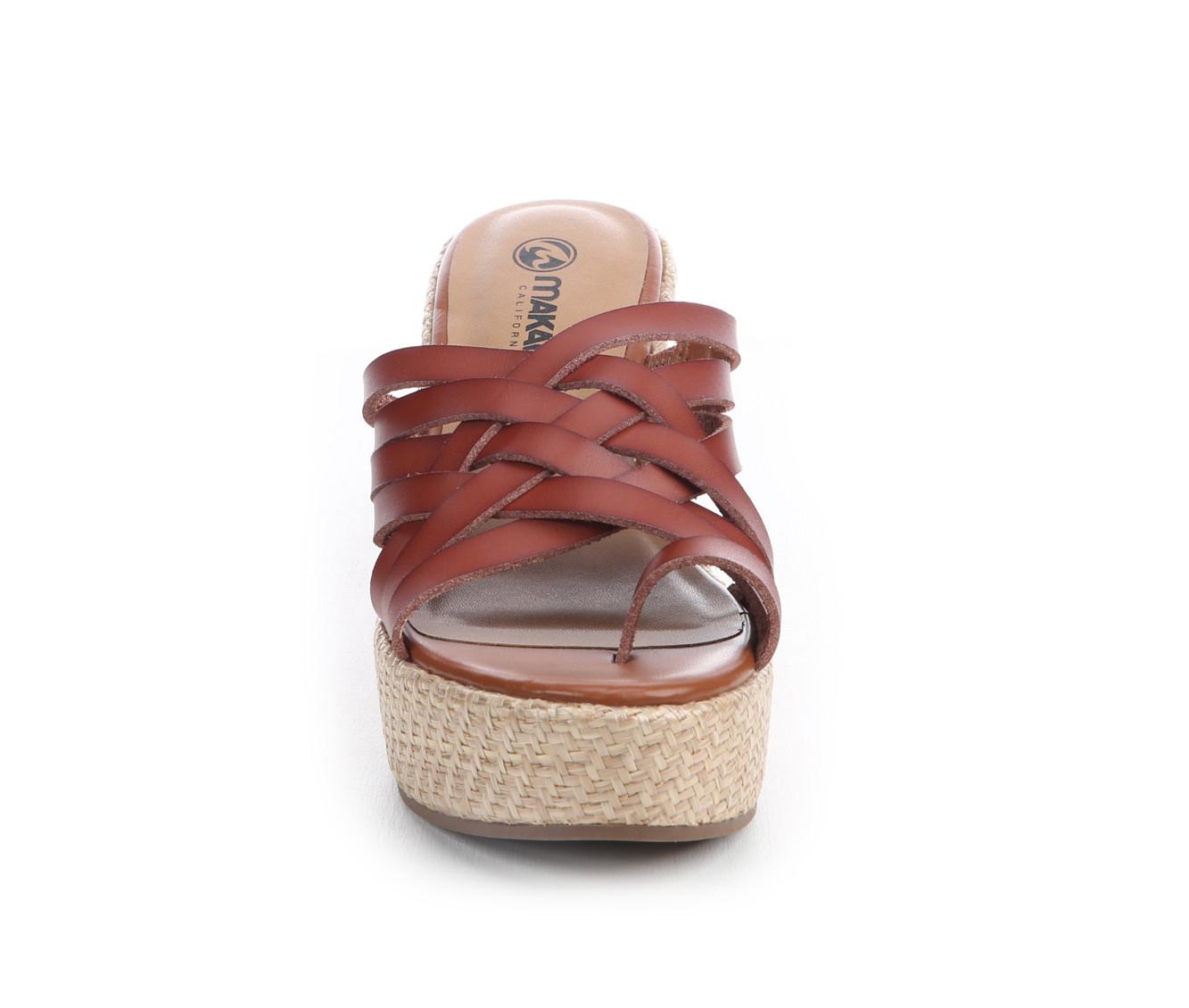 Women's Makalu Coral Platform Wedge Sandals