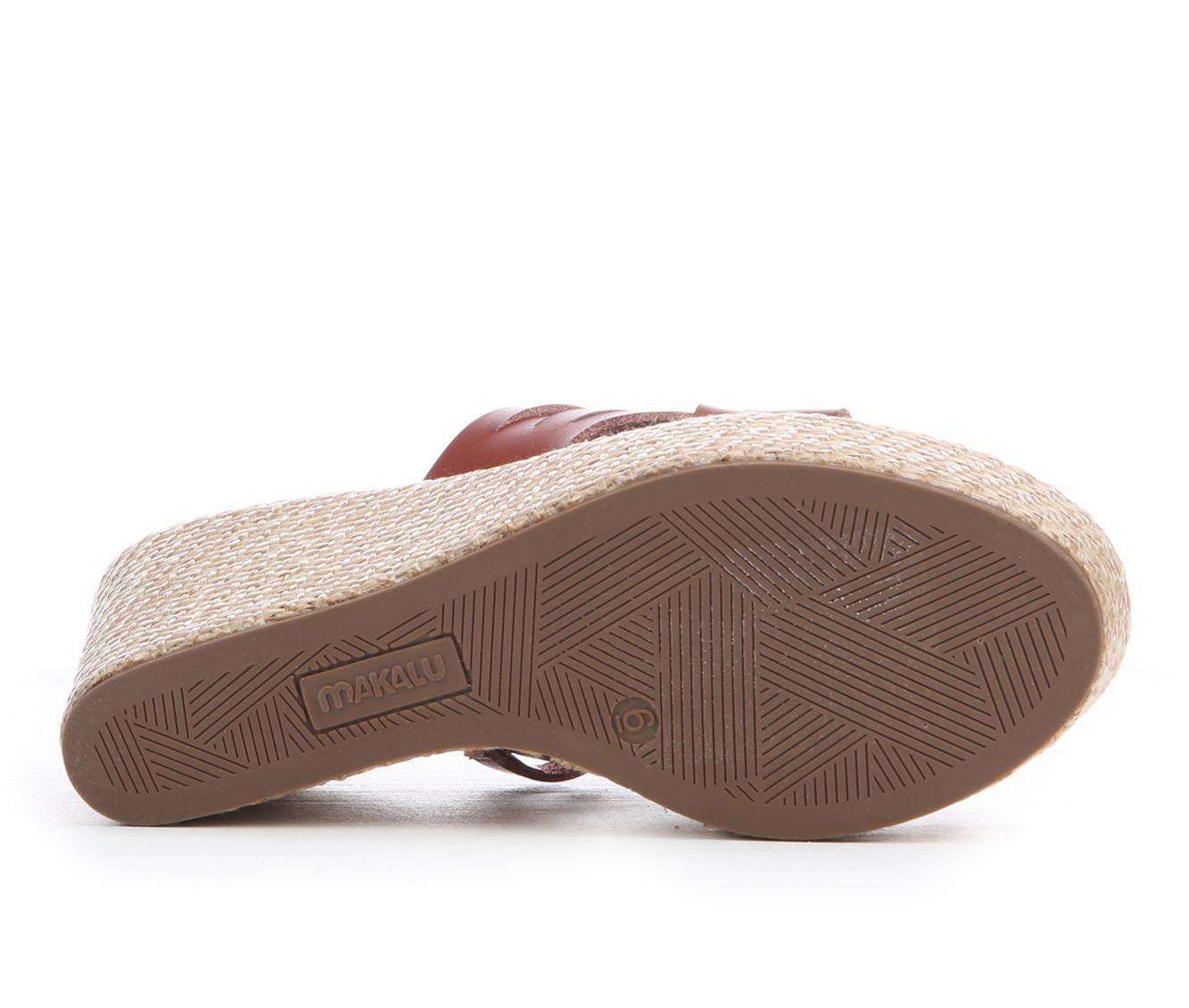 Women's Makalu Coral Platform Wedge Sandals