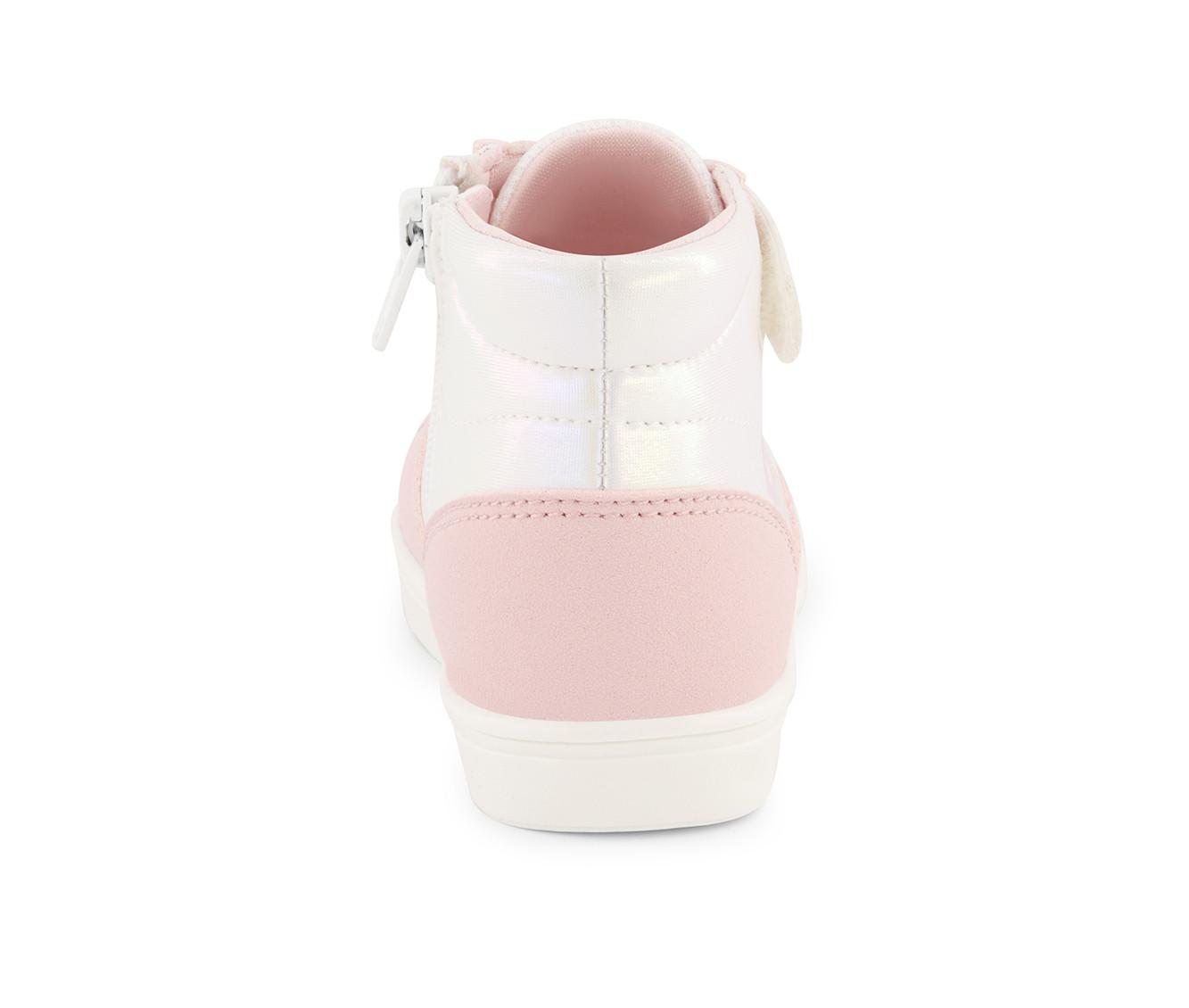 Girls' DKNY Toddler Gretchen Strap High-Top Sneakers