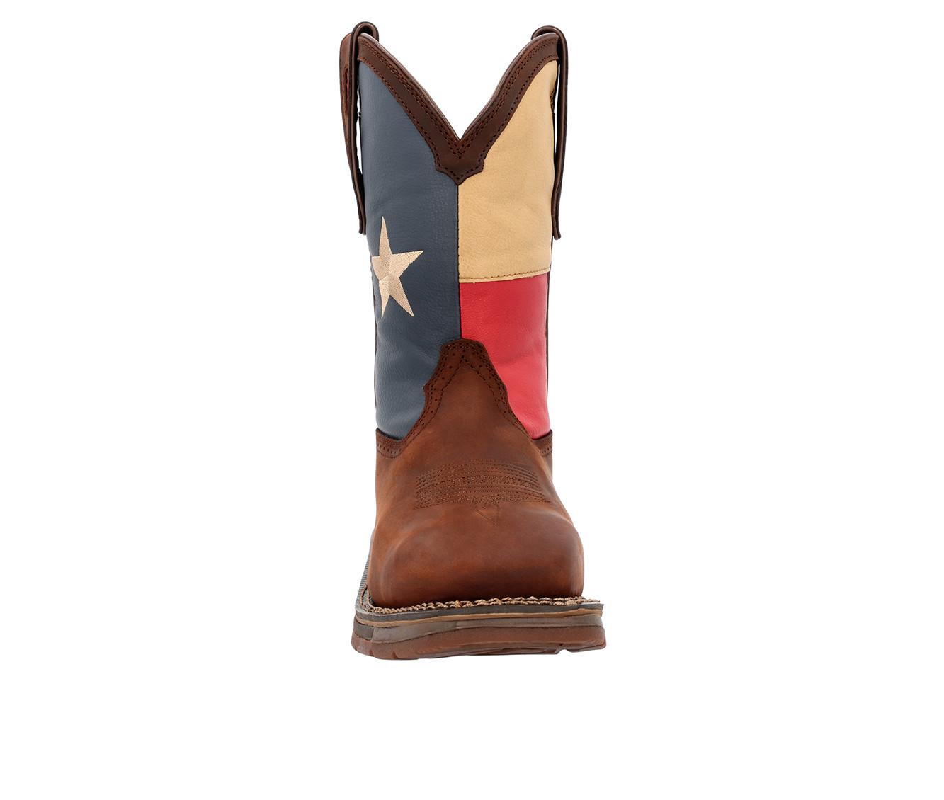 Men's Durango Rebel Texas Flag Cowboy Boots