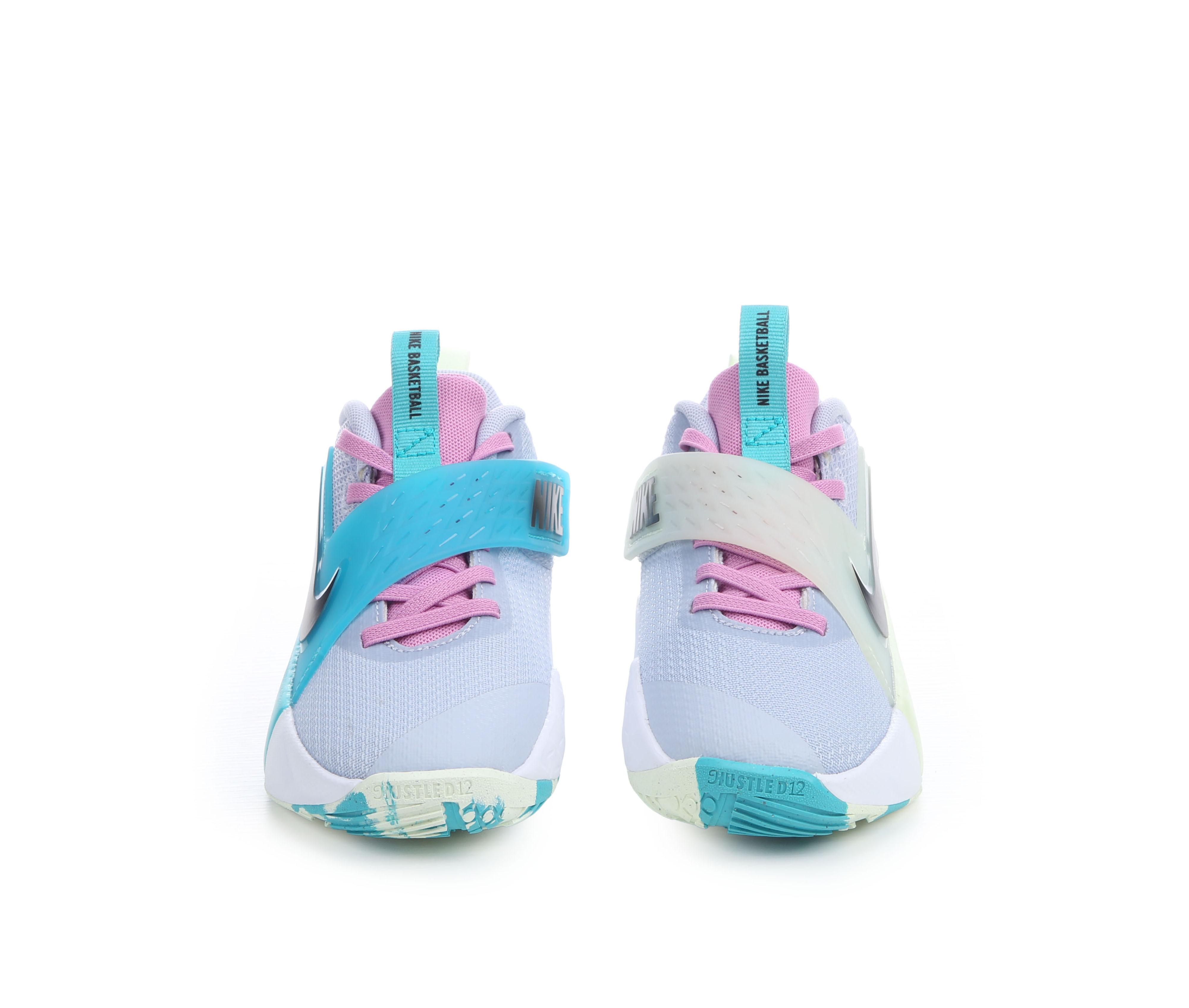 Kids' Nike Little Kid Team Hustle D12 Basketball Shoes