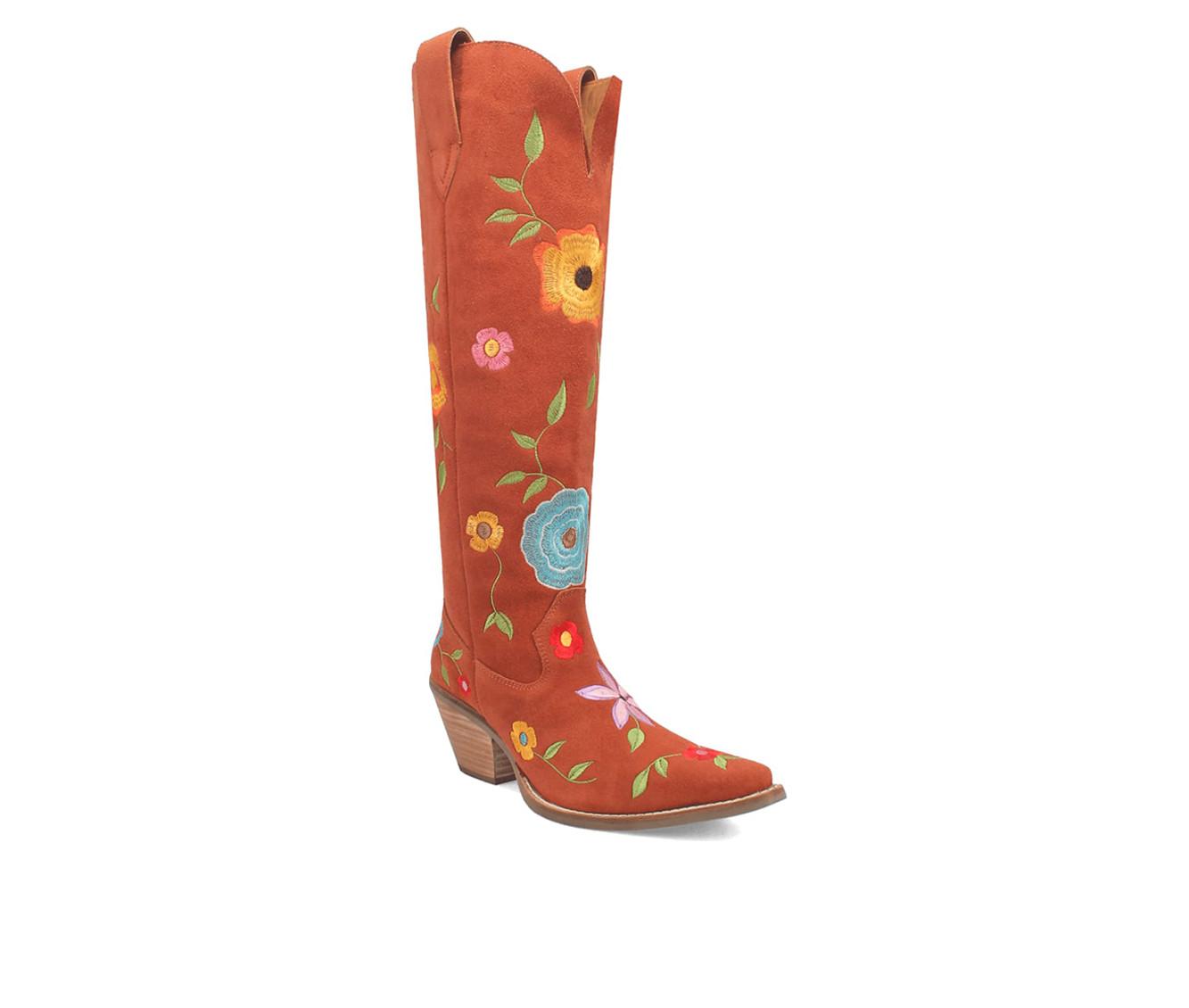 Women's Dingo Boot Flower Power Cowboy Boots