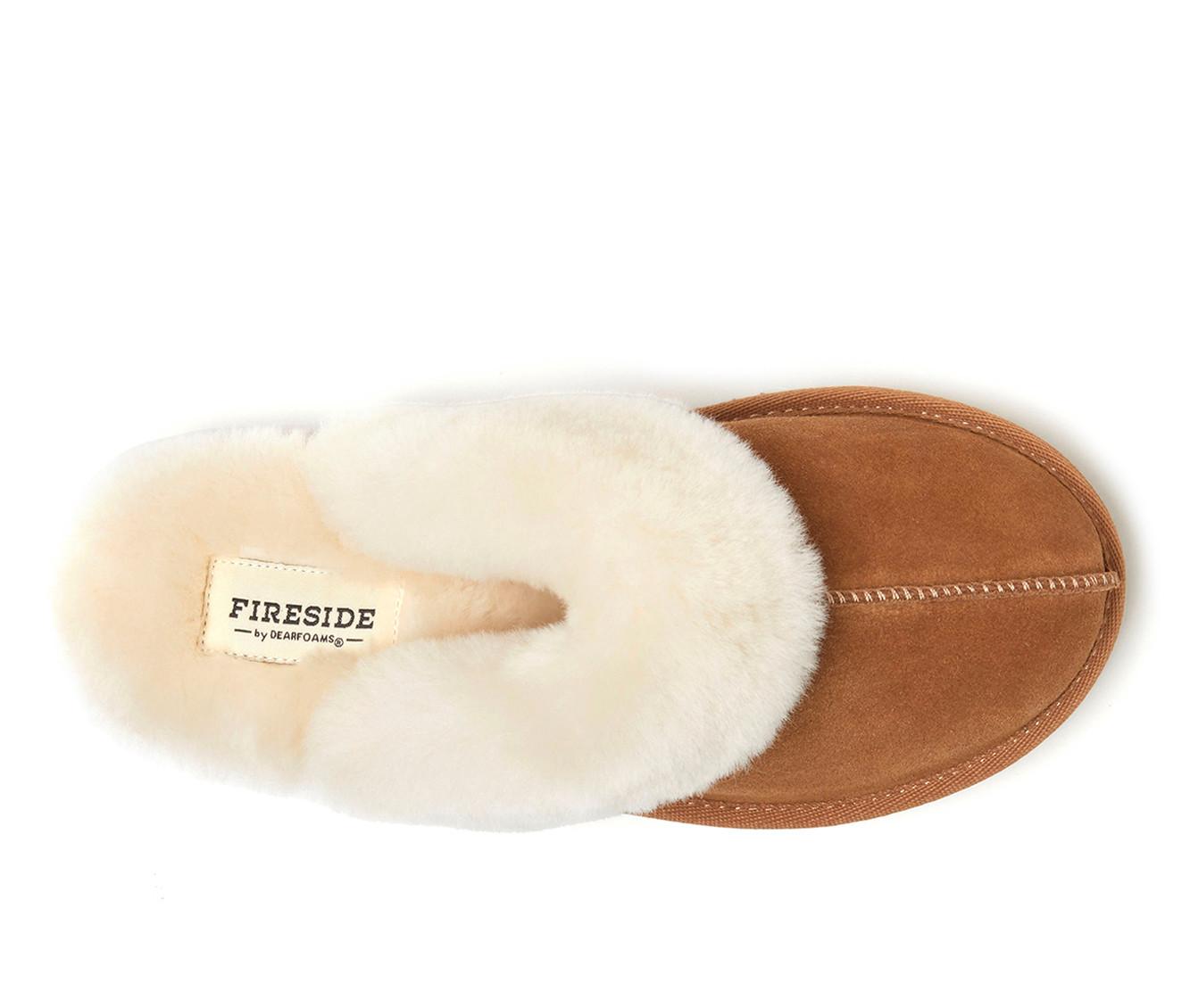 Fireside by Dearfoams Melton Scuff Slippers