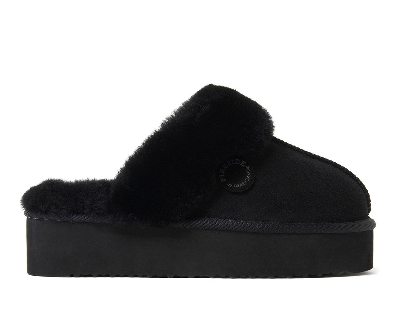 Fireside by Dearfoams Melton Scuff Slippers