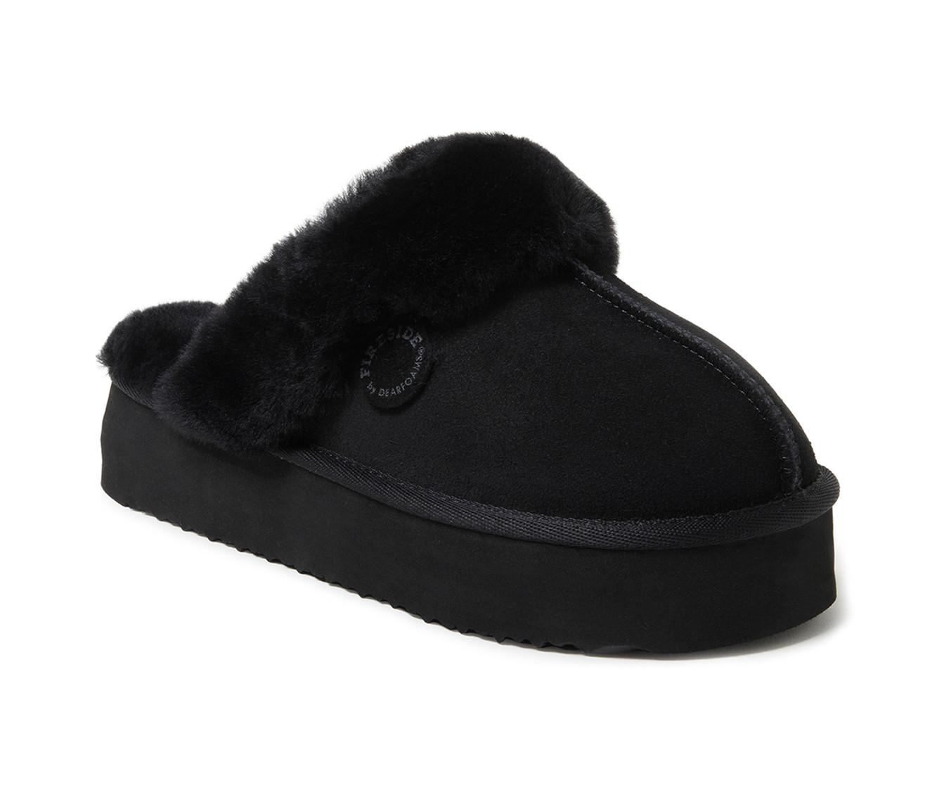 Fireside by Dearfoams Melton Scuff Slippers