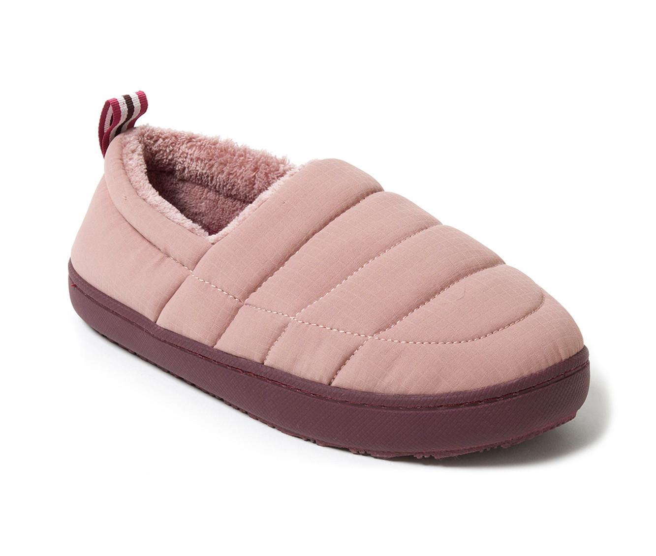 Dearfoams Fern Ripstop Closed Back Slippers