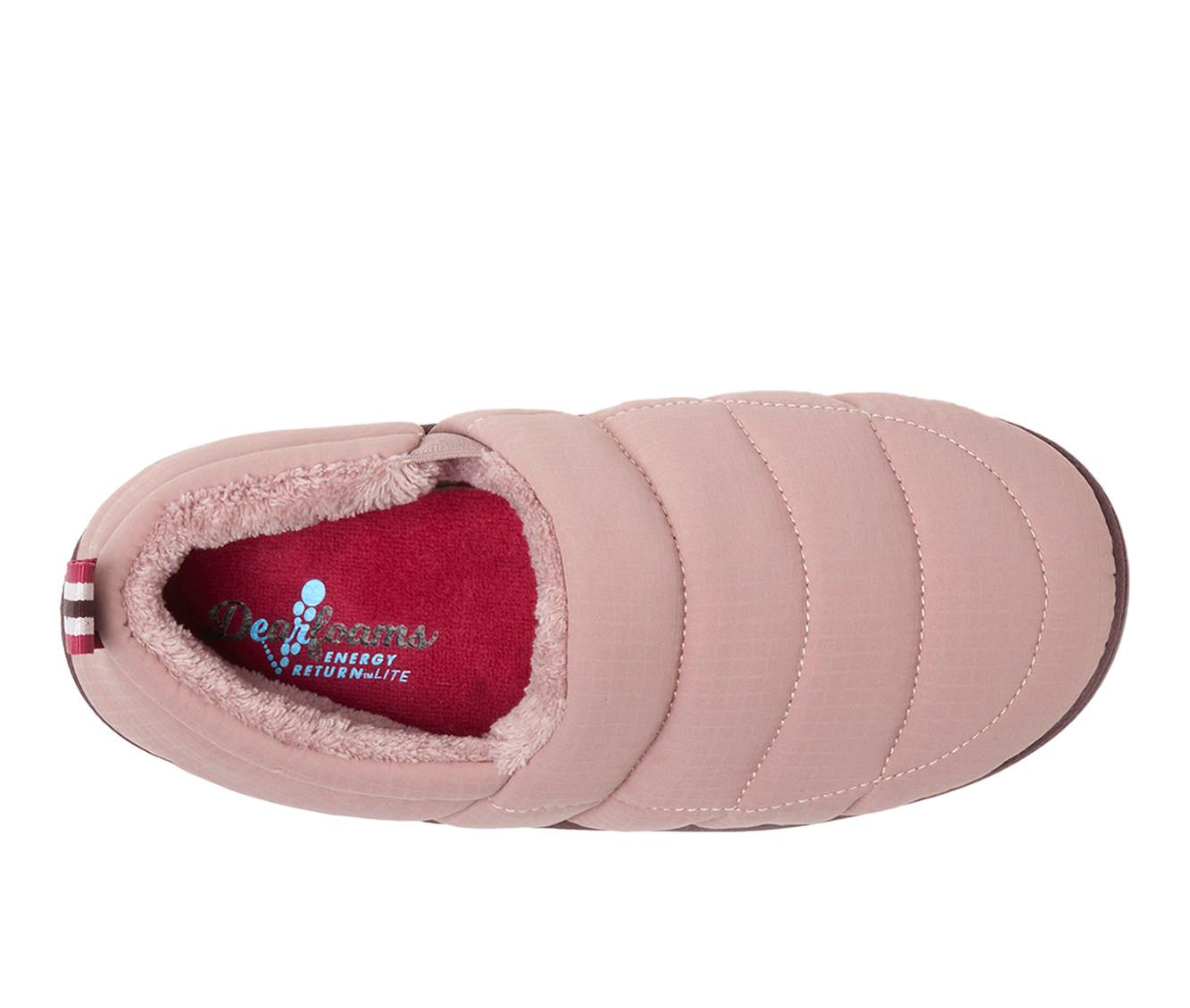Dearfoams Fern Ripstop Closed Back Slippers