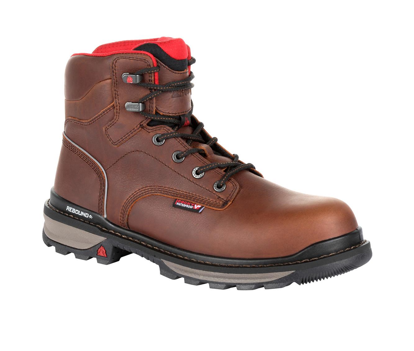 Men's Rocky Rams Horn Work Boots