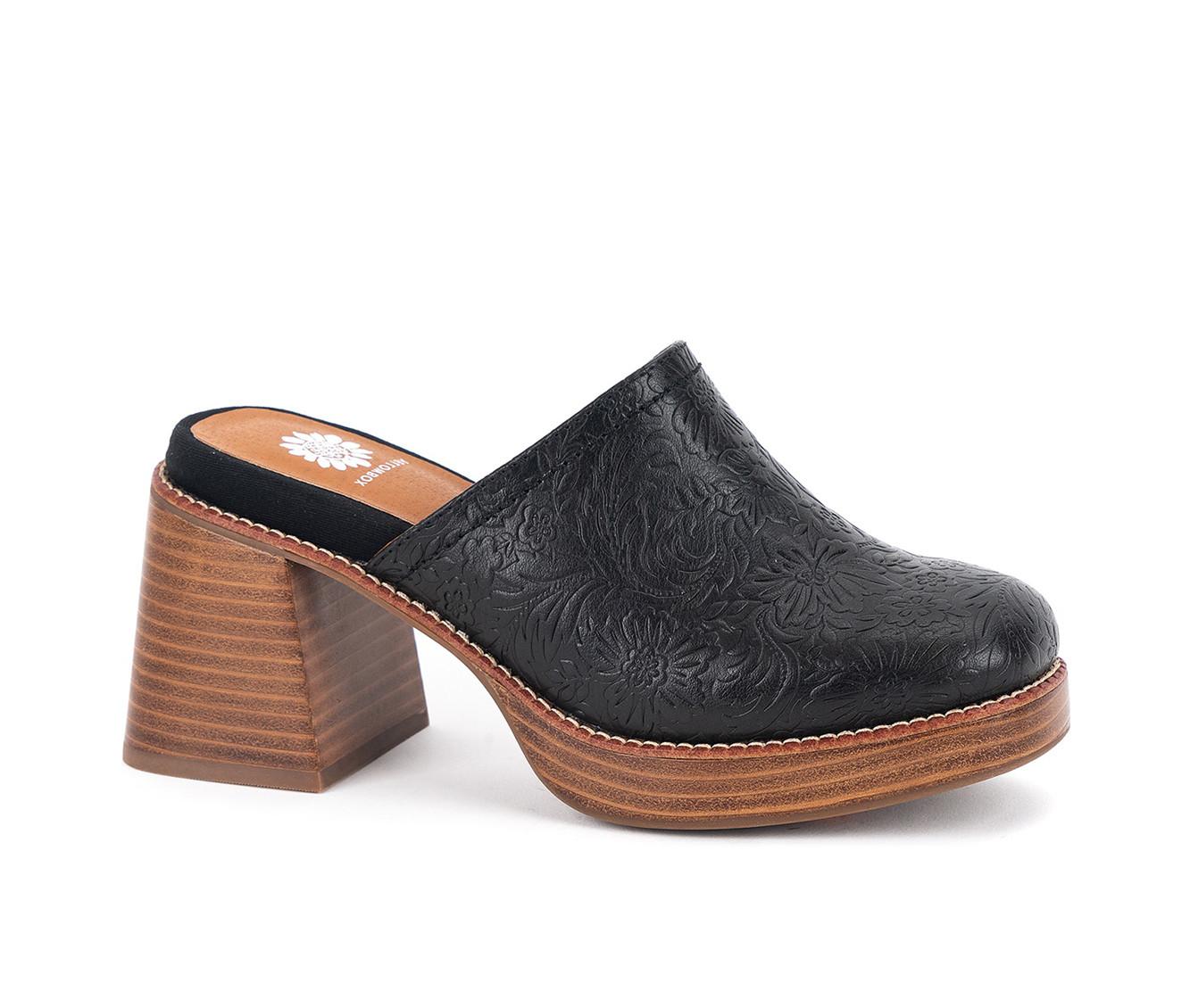 Women's Yellow Box Ivaria Platform Clogs