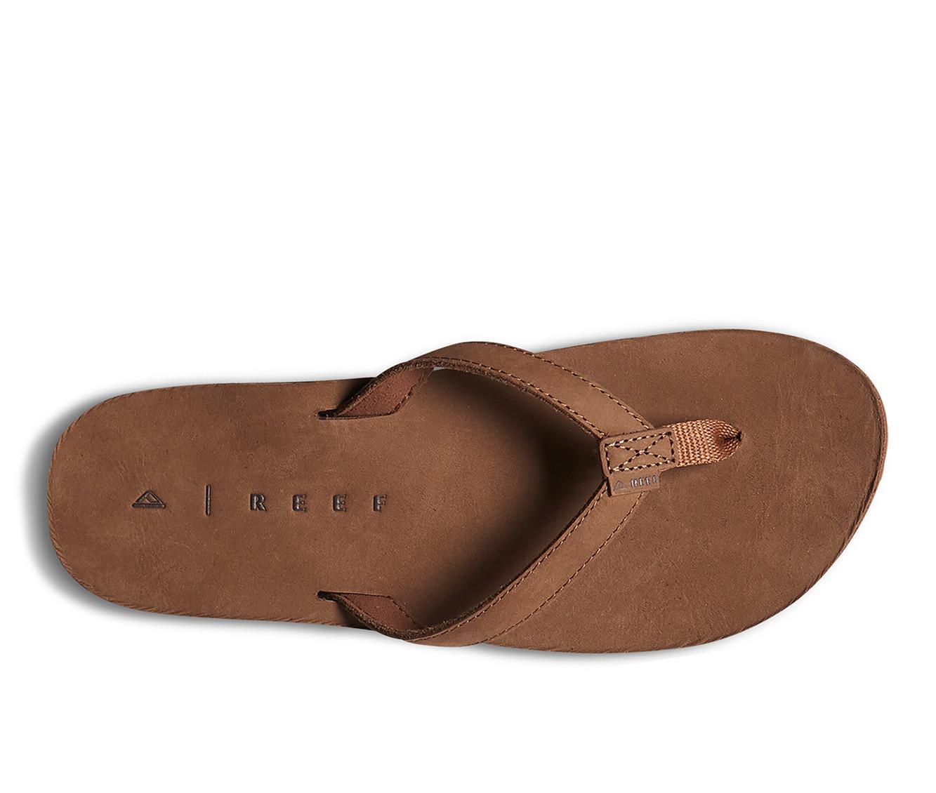 Women's Reef Solana Leather Flip-Flops